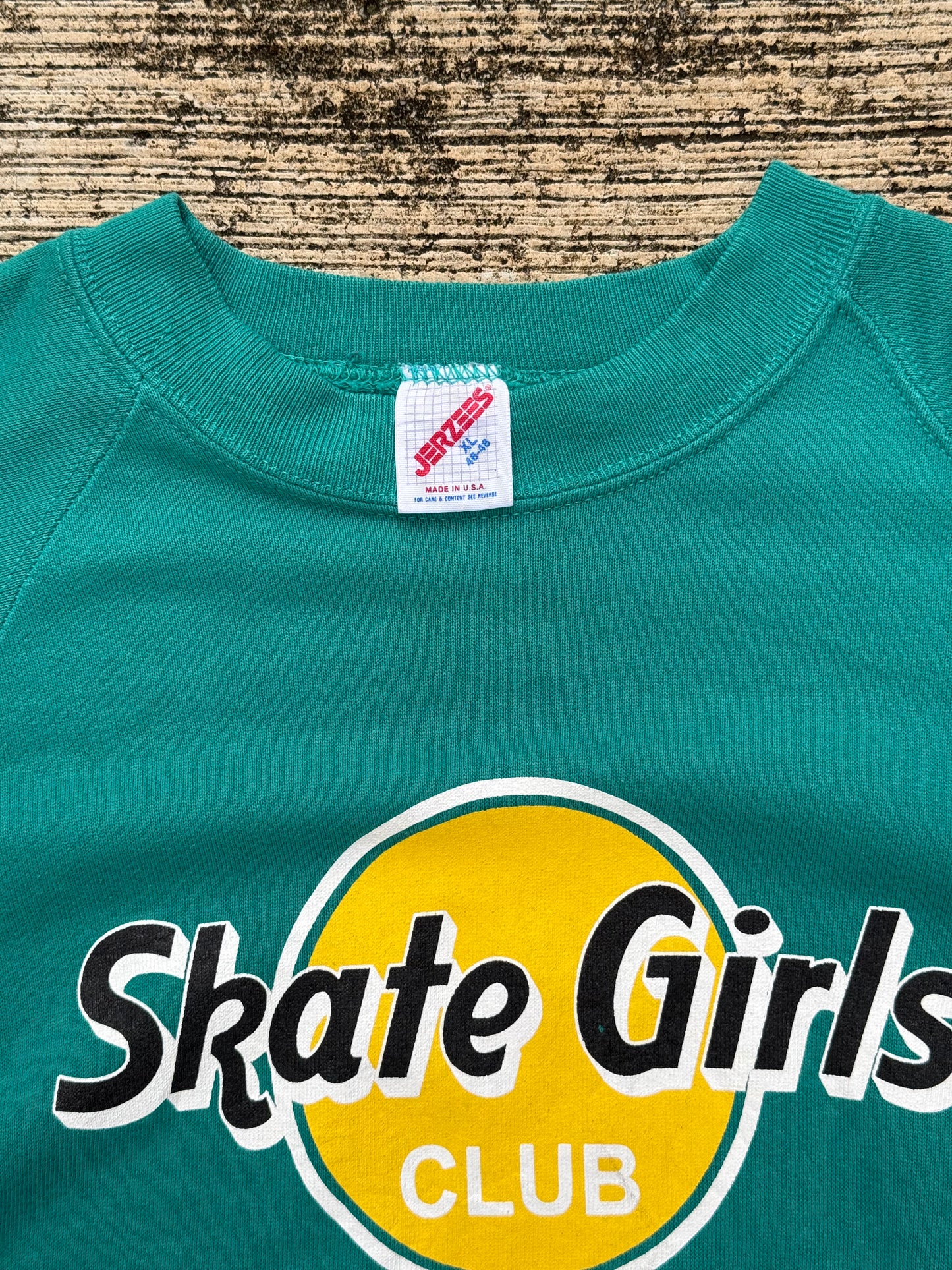 Vintage Skate Girls Club Los Angeles Sweatshirt Made in USA