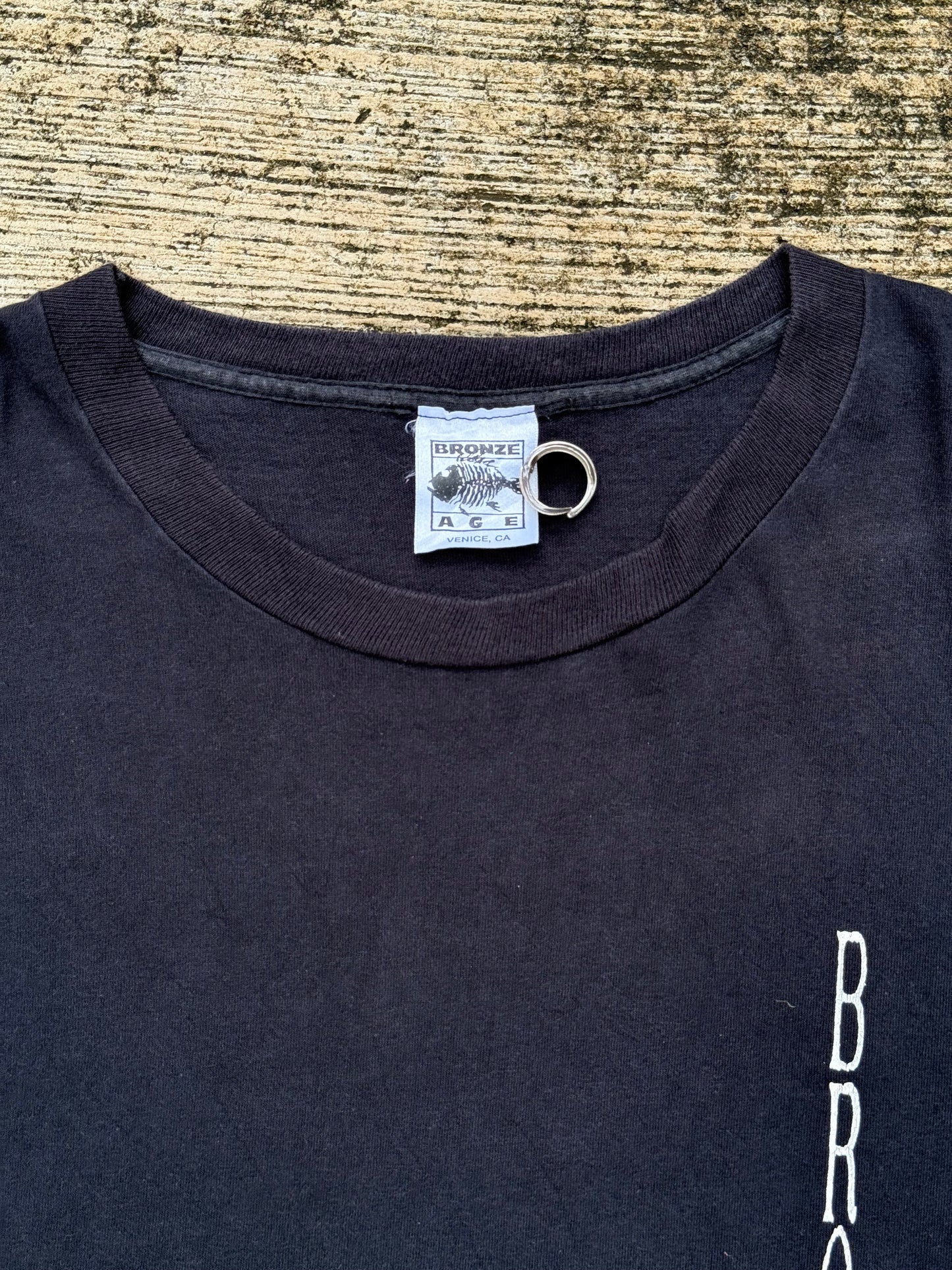 Vintage Bronze Age Surf Skate T-Shirt Made in USA