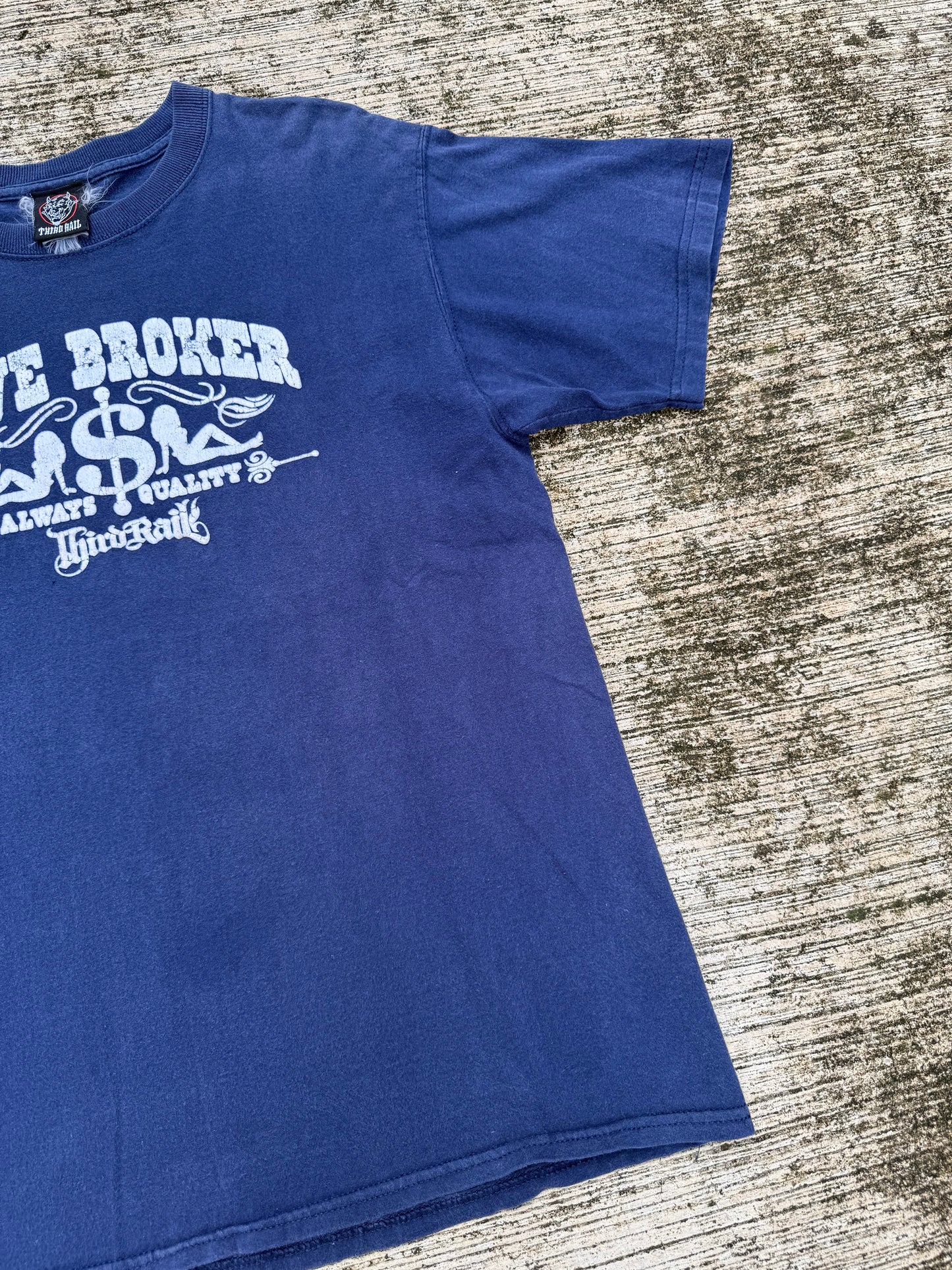 Vintage Third Rail Skateboard “Love Broker Always Quality” Graphic T-Shirt