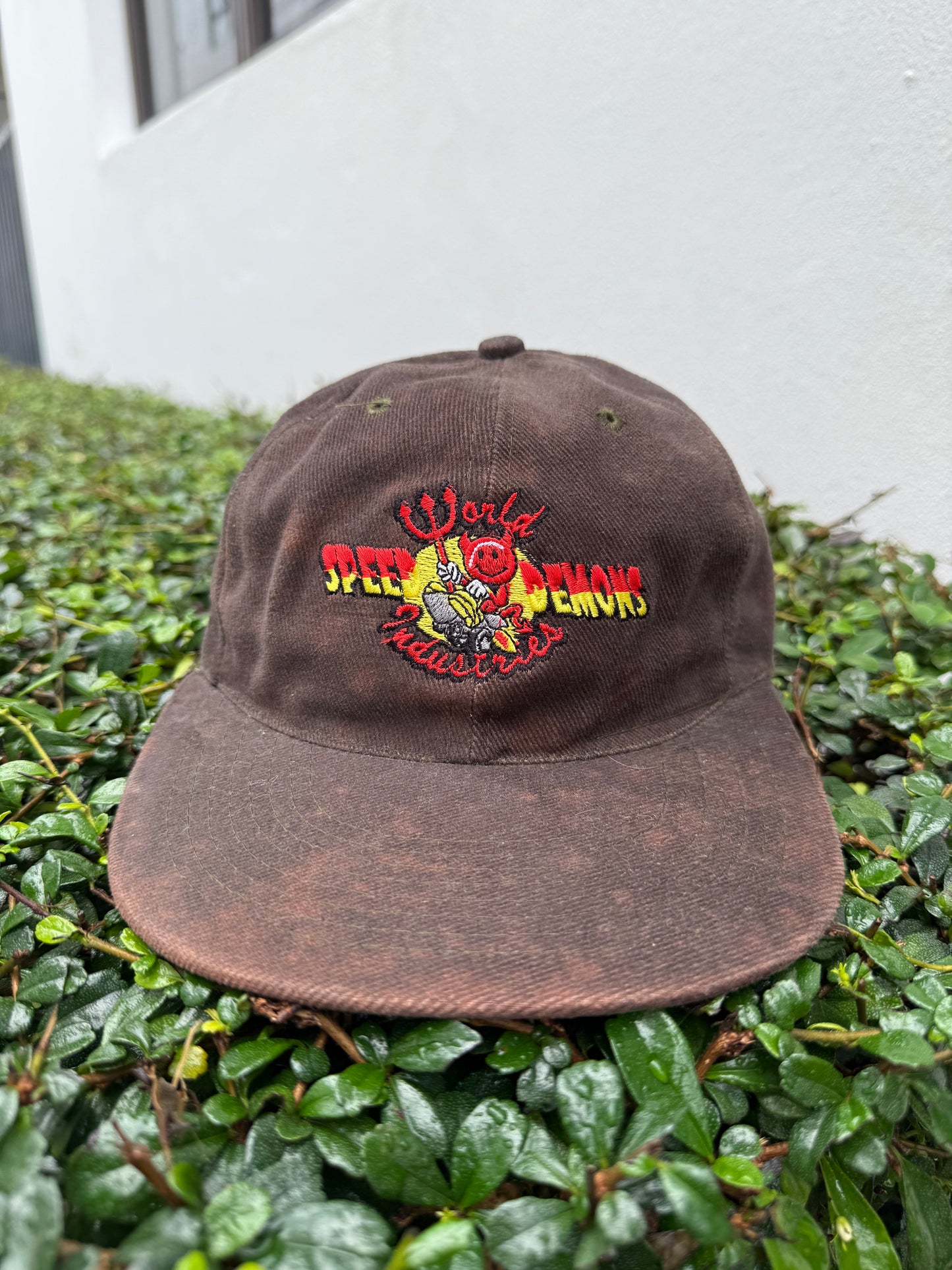 Vintage Speed Demons World Industries Skateboard Strapback Cap