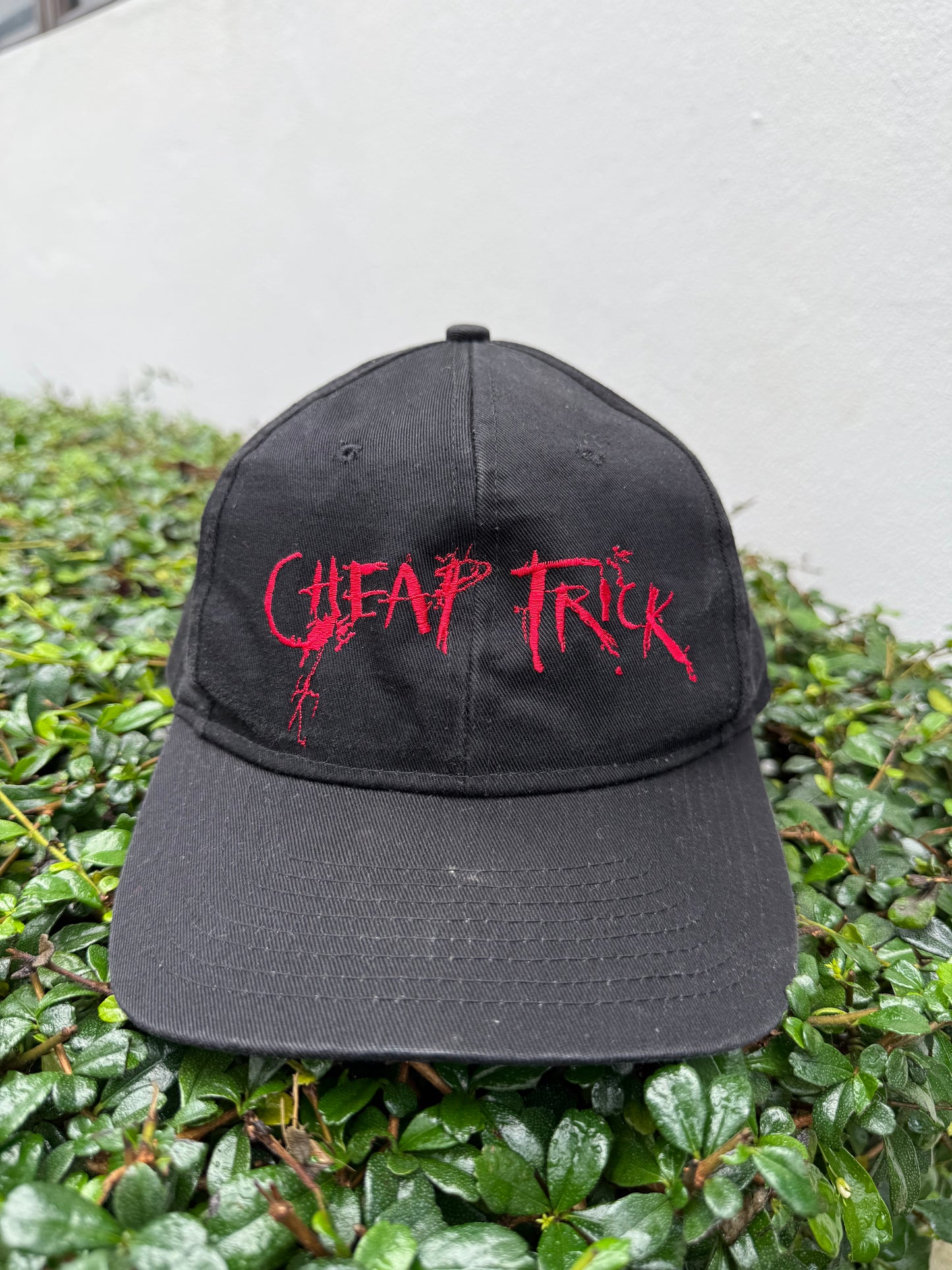 Vintage Cheap Trick Embroidered Snapback Cap – Rare 90s Rock Band Hat