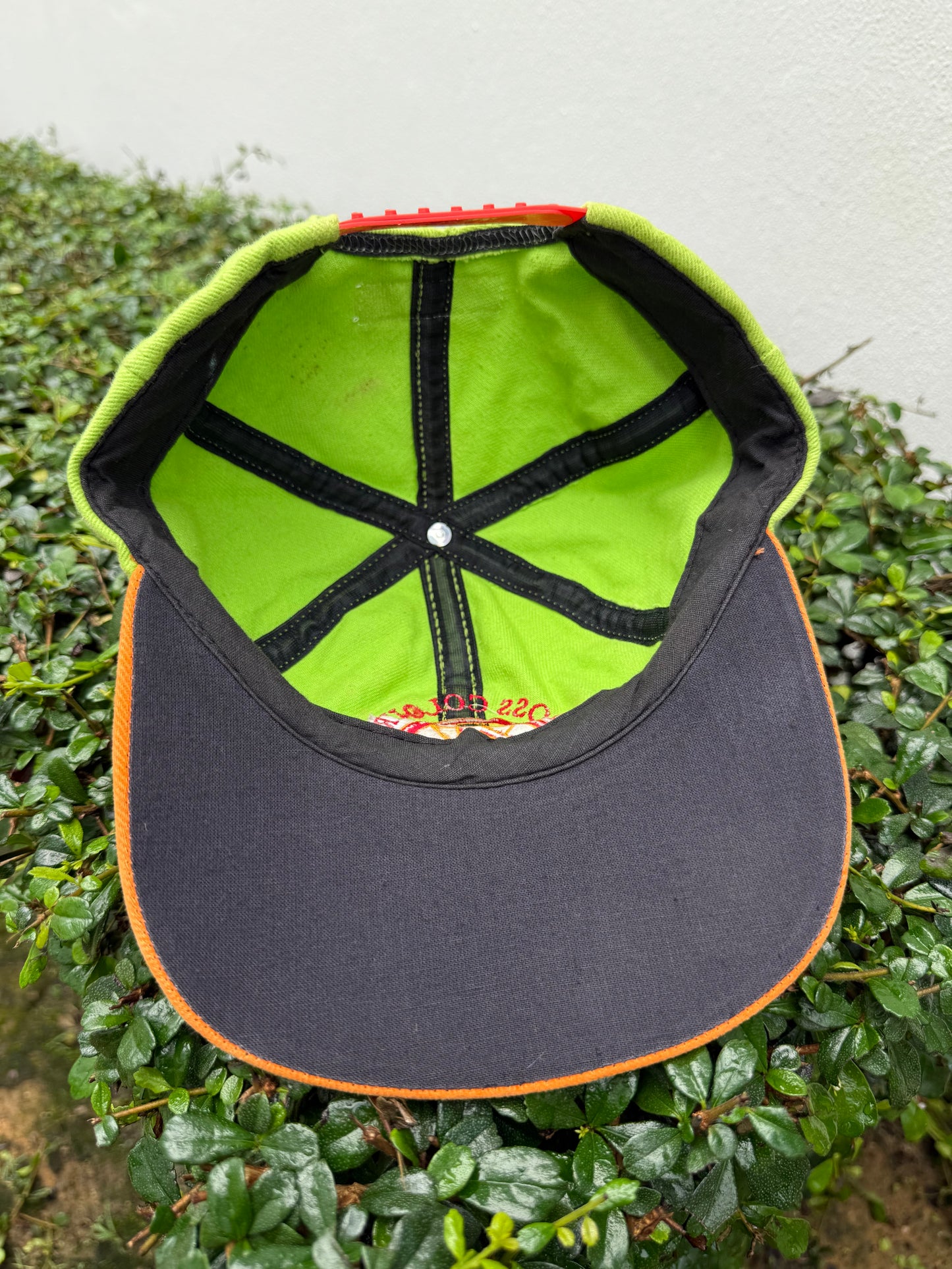 Vintage Cross Colours “The Sisterhood” Snapback Cap – Made in USA 90s Hip Hop Streetwear