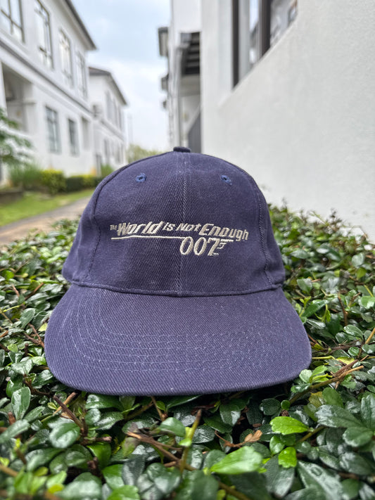 Vintage James Bond 007 The World Is Not Enough Movie Promo Cap – 1999 Pierce Brosnan Era  Rare