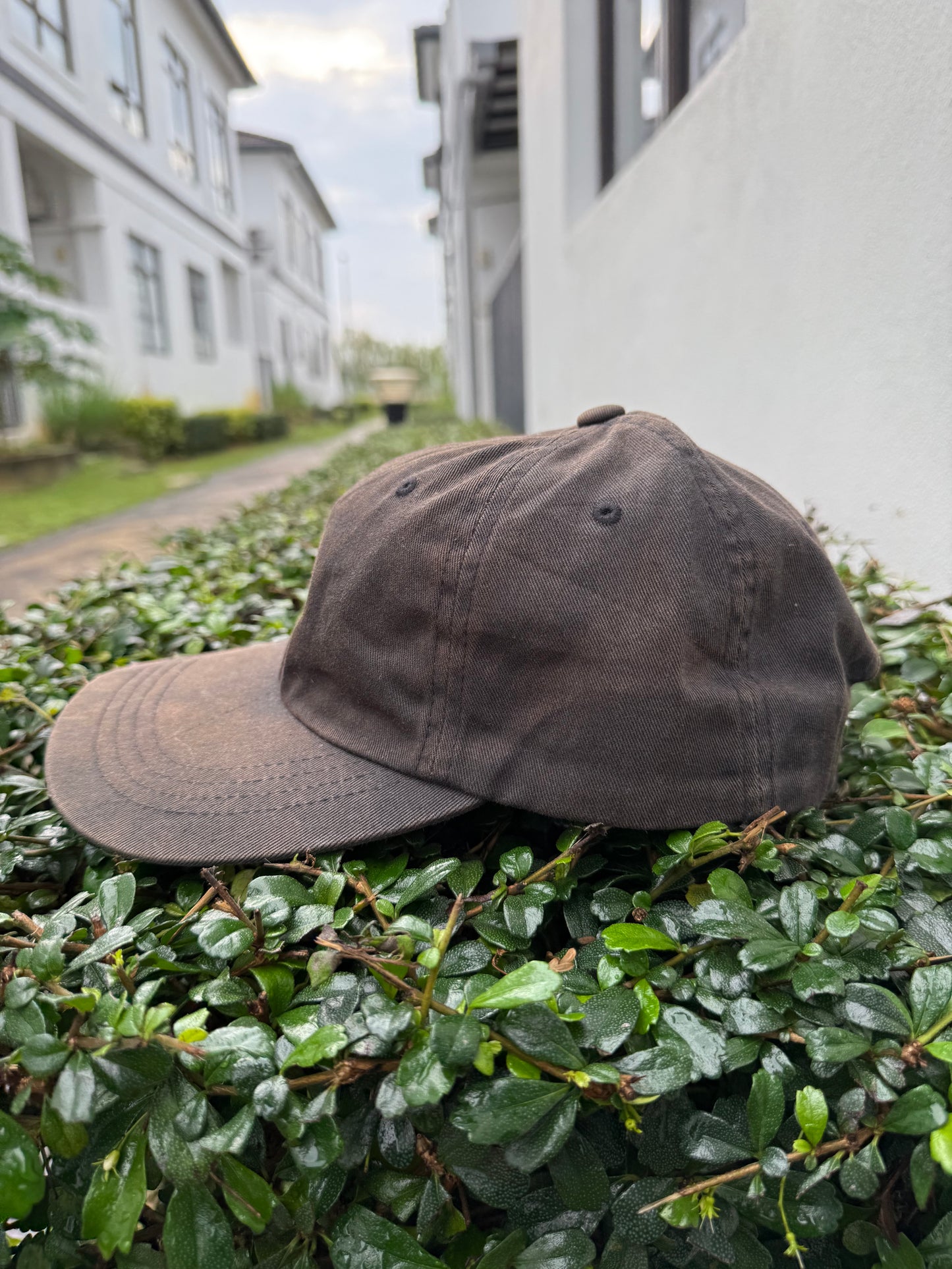 Vintage Good Charlotte Band Cap Brown Faded Embroidery Y2K Rock Nu-Metal Hat