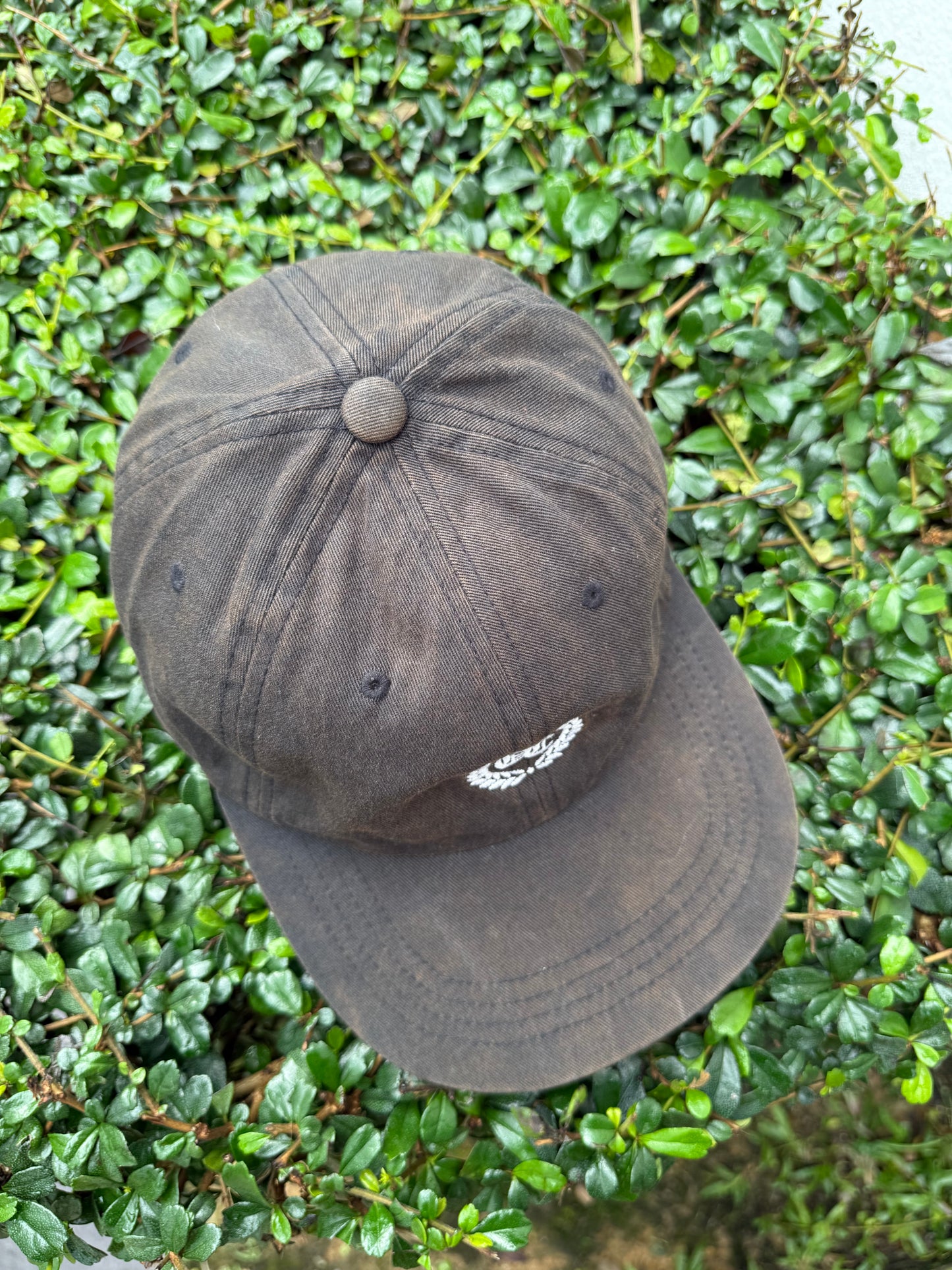 Vintage Good Charlotte Band Cap Brown Faded Embroidery Y2K Rock Nu-Metal Hat