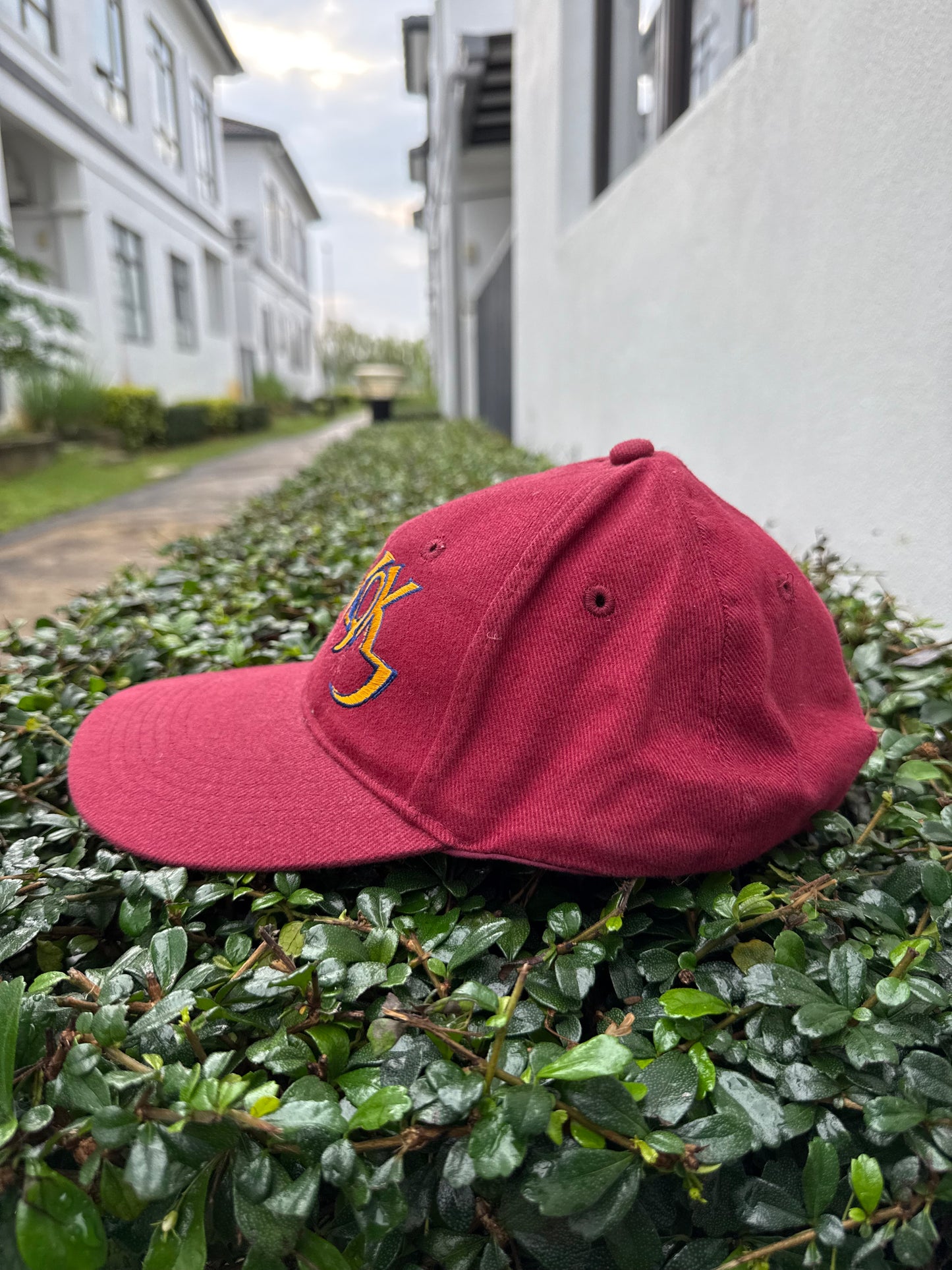 Vintage Cromok Malaysia Thrash Metal Band Strapback Cap Embroidered Logo