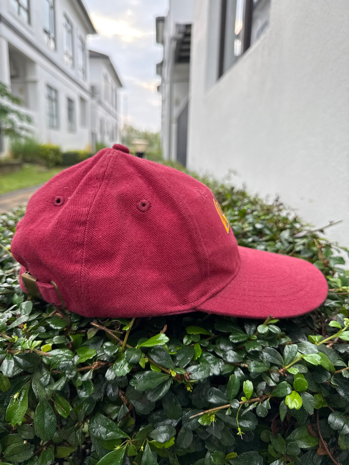 Vintage Cromok Malaysia Thrash Metal Band Strapback Cap Embroidered Logo