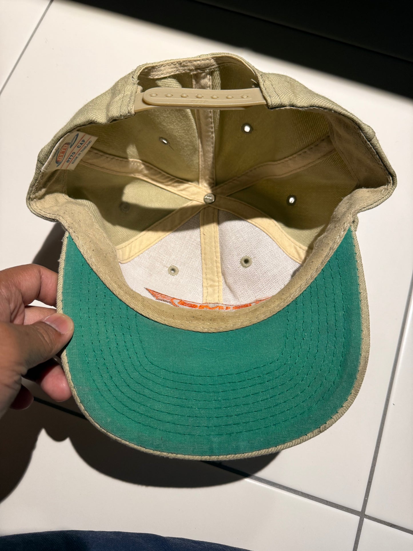 Vintage 90s Sims Skateboards Logo Snapback Hat