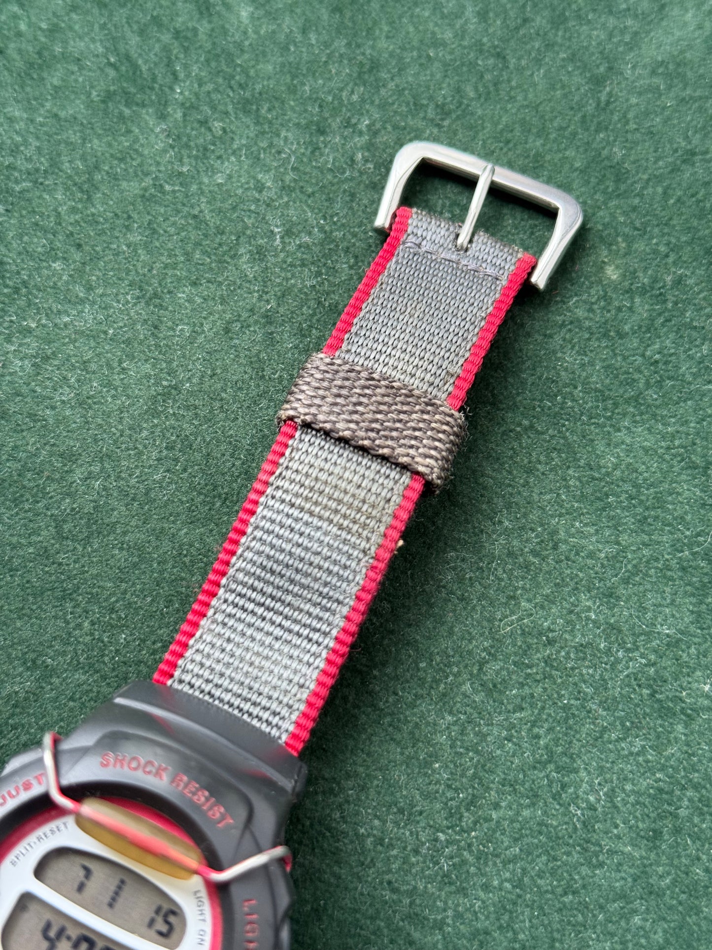 Vintage Casio Baby-G BG-202 Nylon Strap Digital Watch