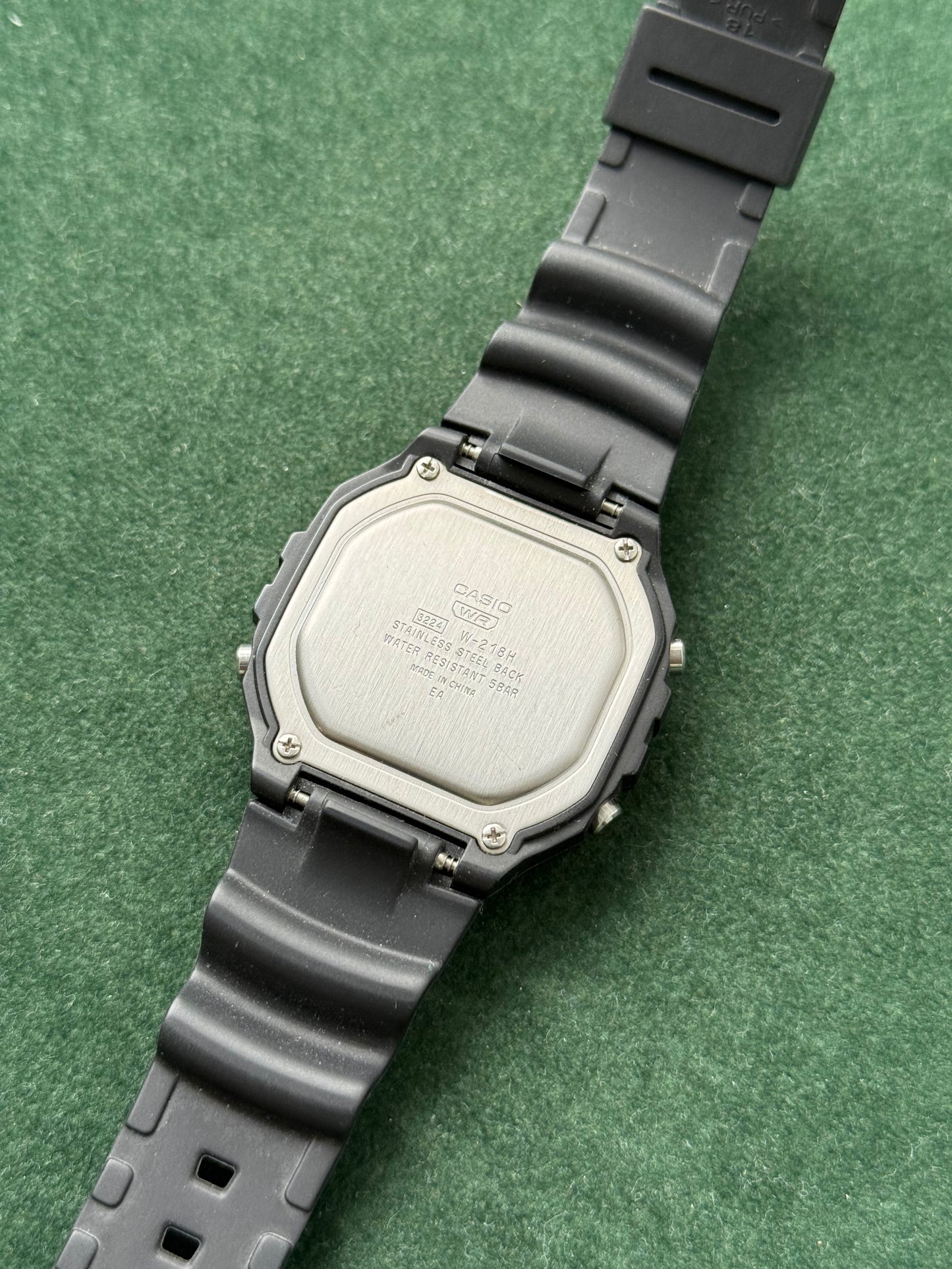 Casio W-218H Digital Illuminator – 50M WR