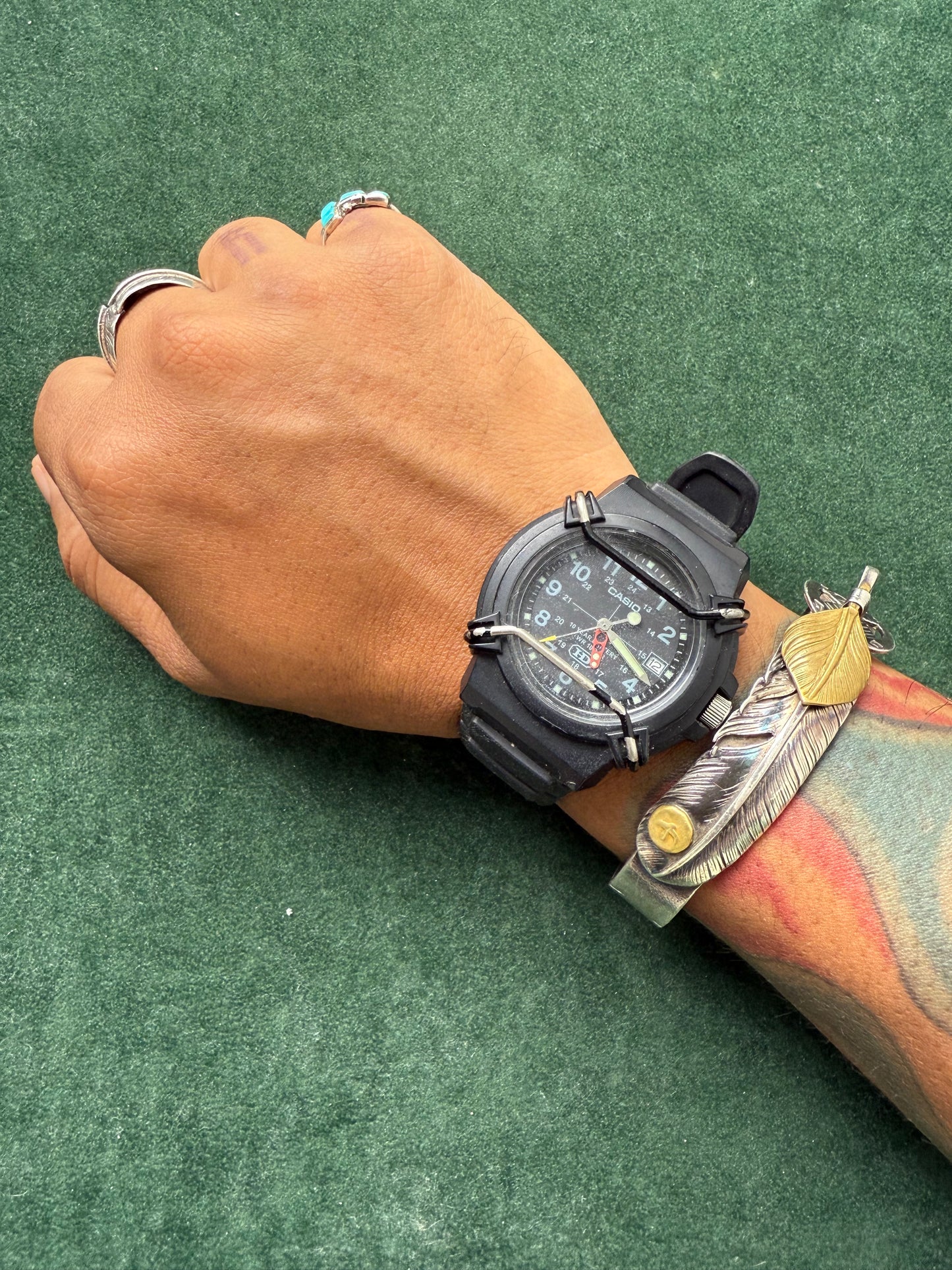 Vintage Casio HDA-600 1HD Analog Watch