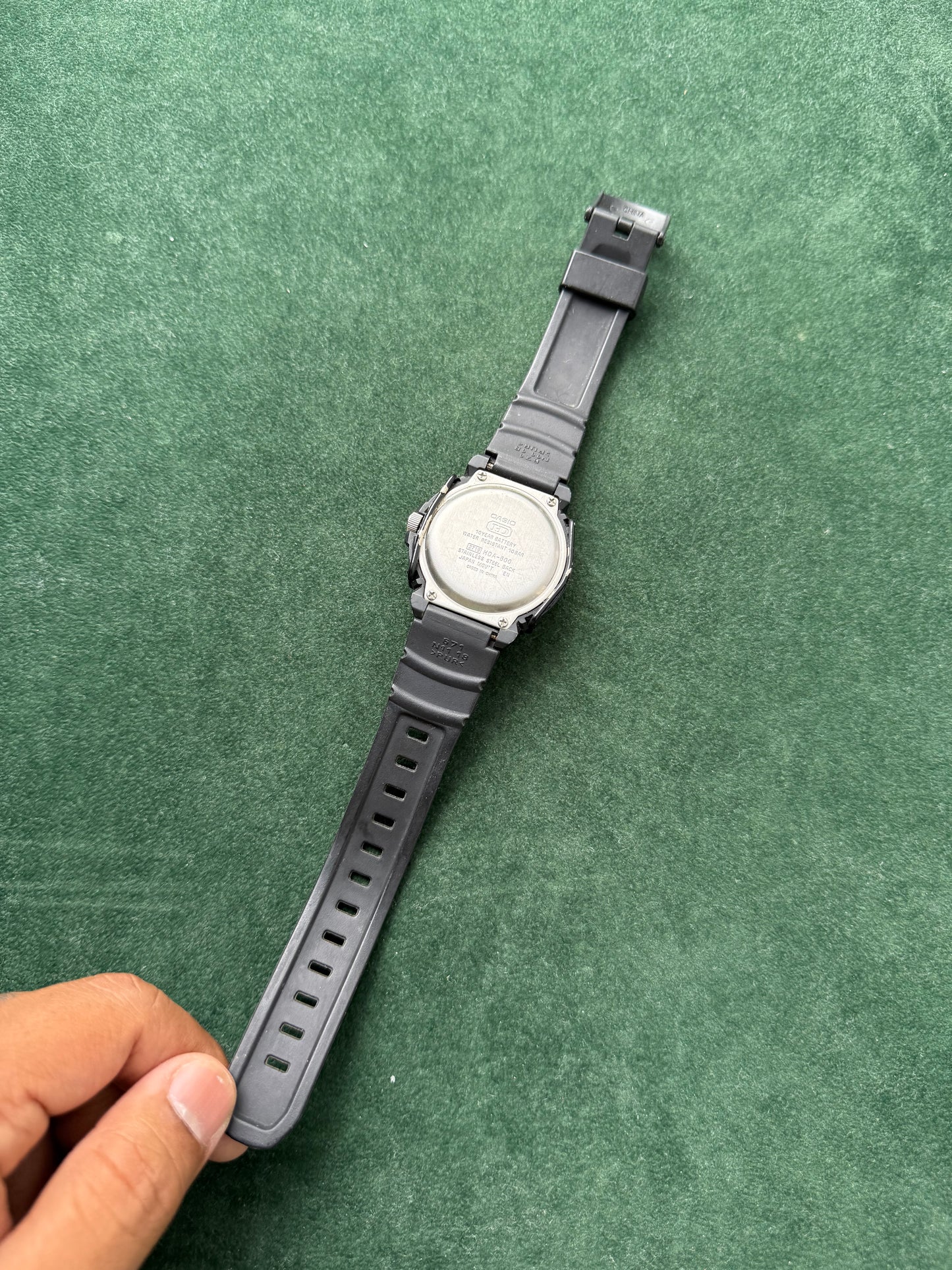 Vintage Casio HDA-600 1HD Analog Watch