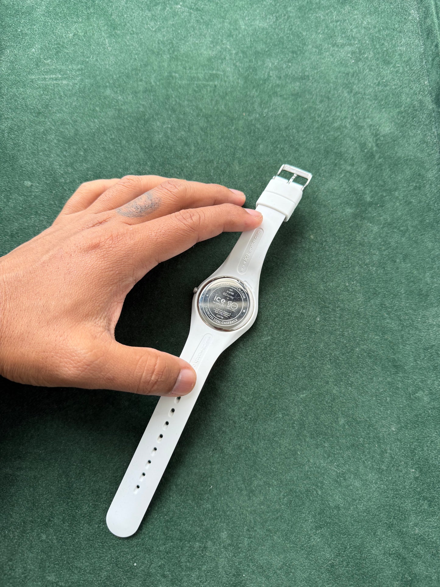 Ice-Watch x Disney Mickey Mouse White Silicone Quartz Watch