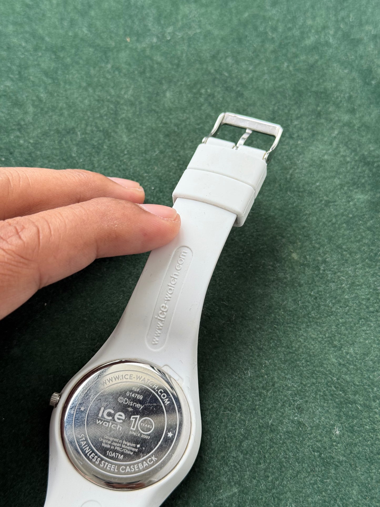 Ice-Watch x Disney Mickey Mouse White Silicone Quartz Watch