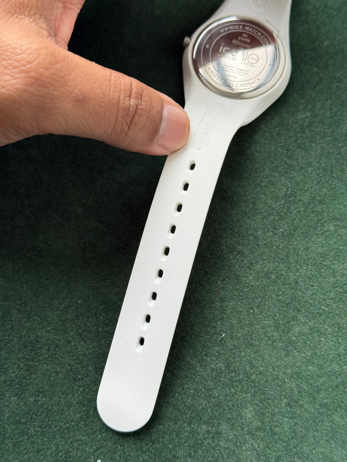 Ice-Watch x Disney Mickey Mouse White Silicone Quartz Watch