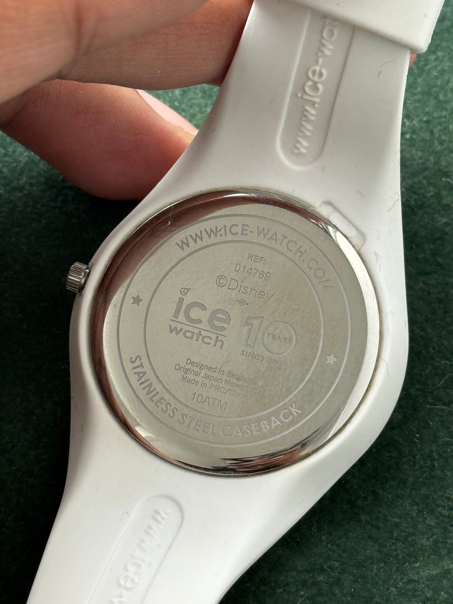 Ice-Watch x Disney Mickey Mouse White Silicone Quartz Watch