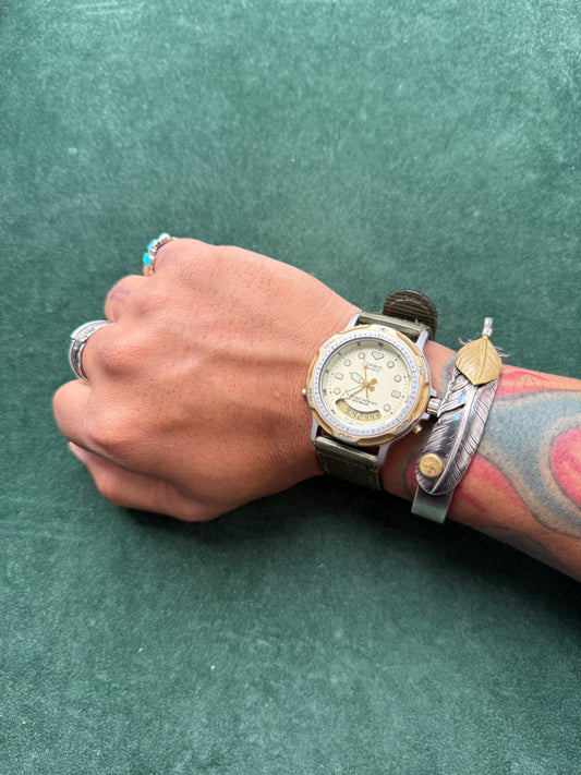 Casio AD-701 Vintage Diver Style Quartz Watch Japan