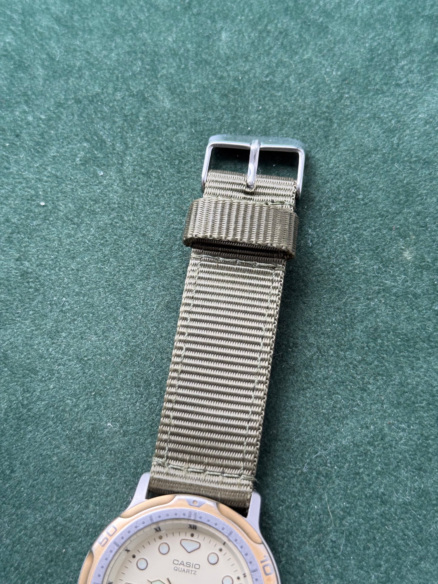 Casio AD-701 Vintage Diver Style Quartz Watch Japan