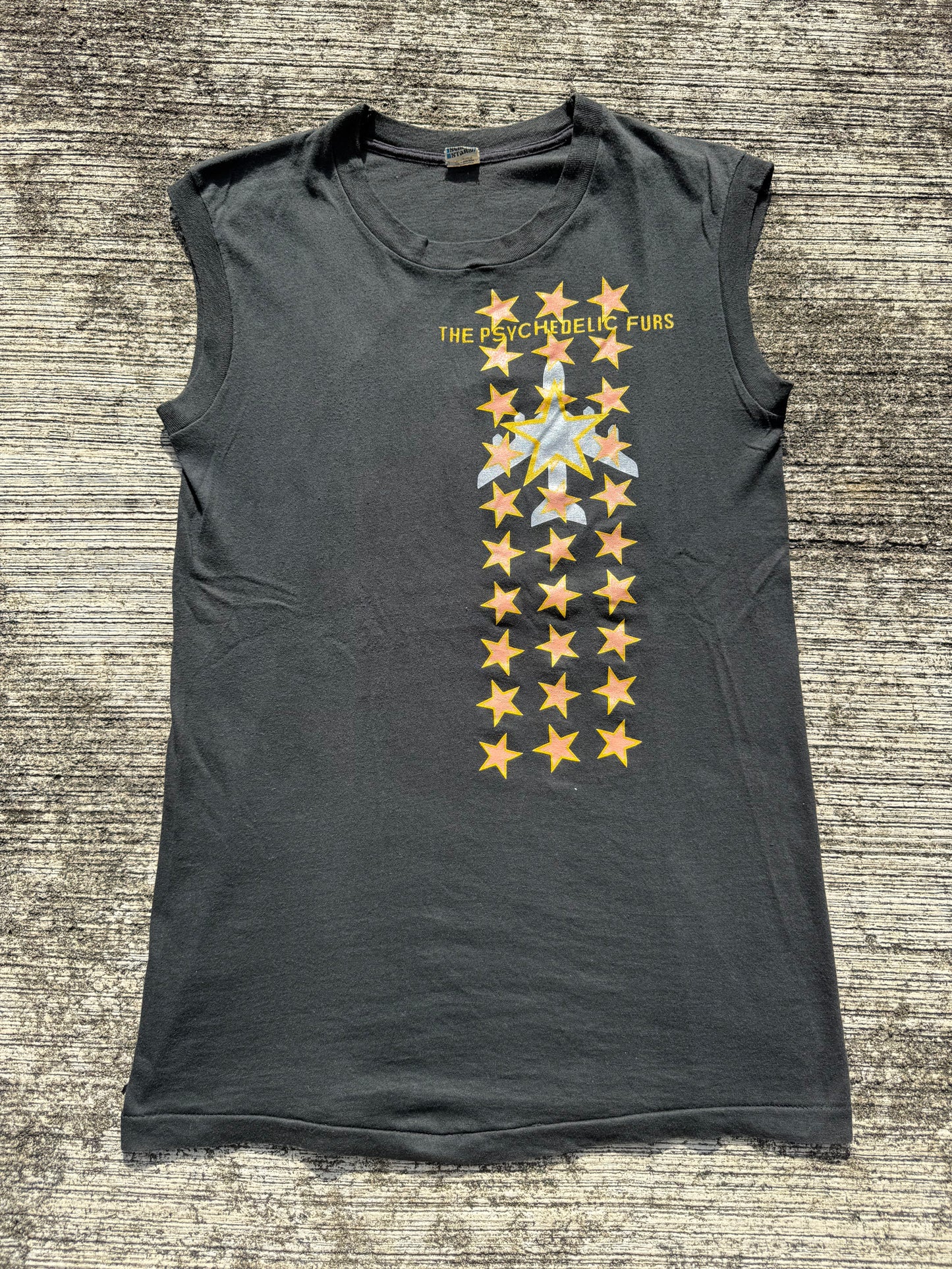 Rare Vintage 1984 The Psychedelic Furs World Tour Tee Made in USA