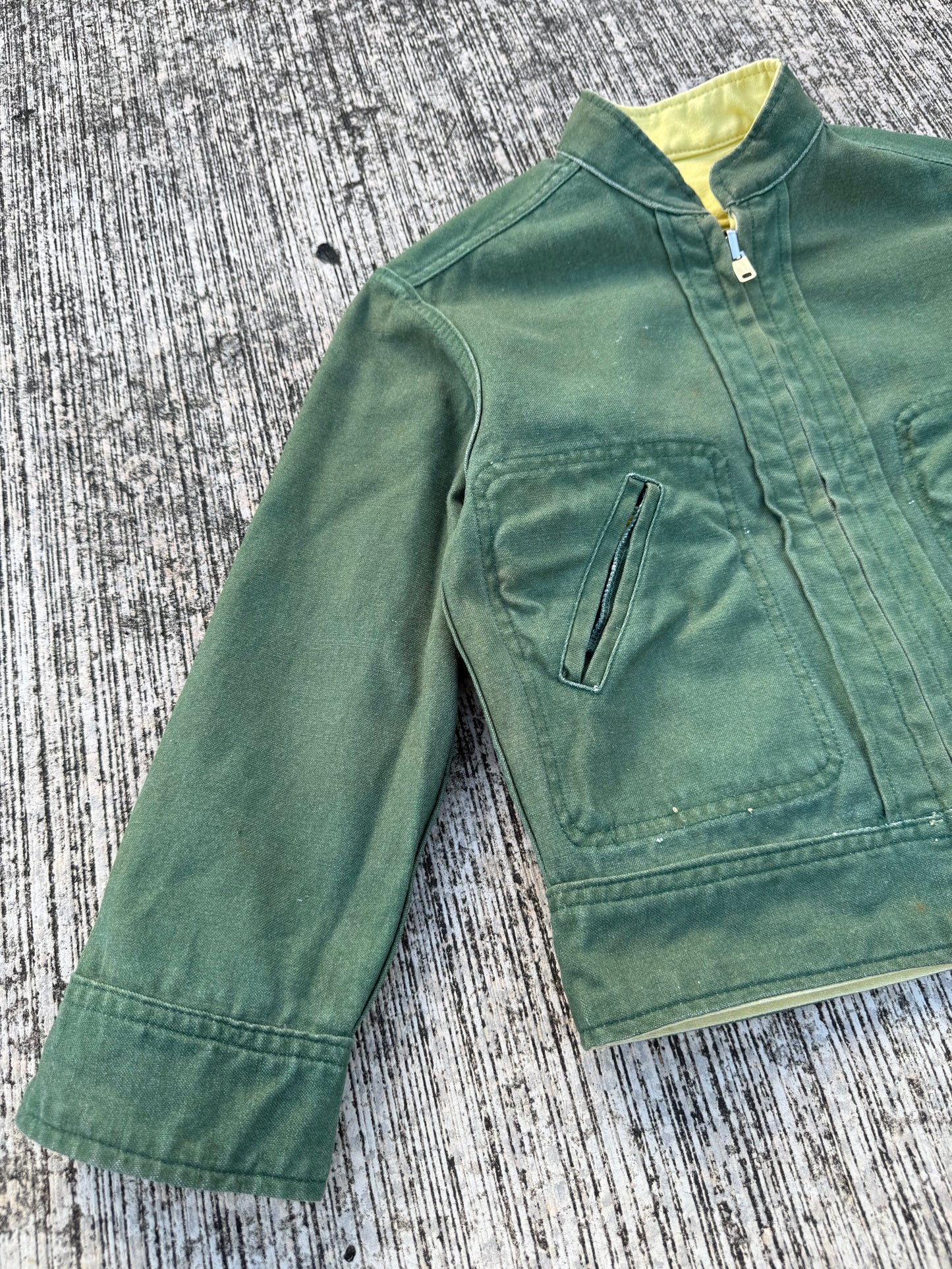 Vintage 70s–80s Tom Sawyer Reversible Kids Jacket Elder Mfg. Co. USA