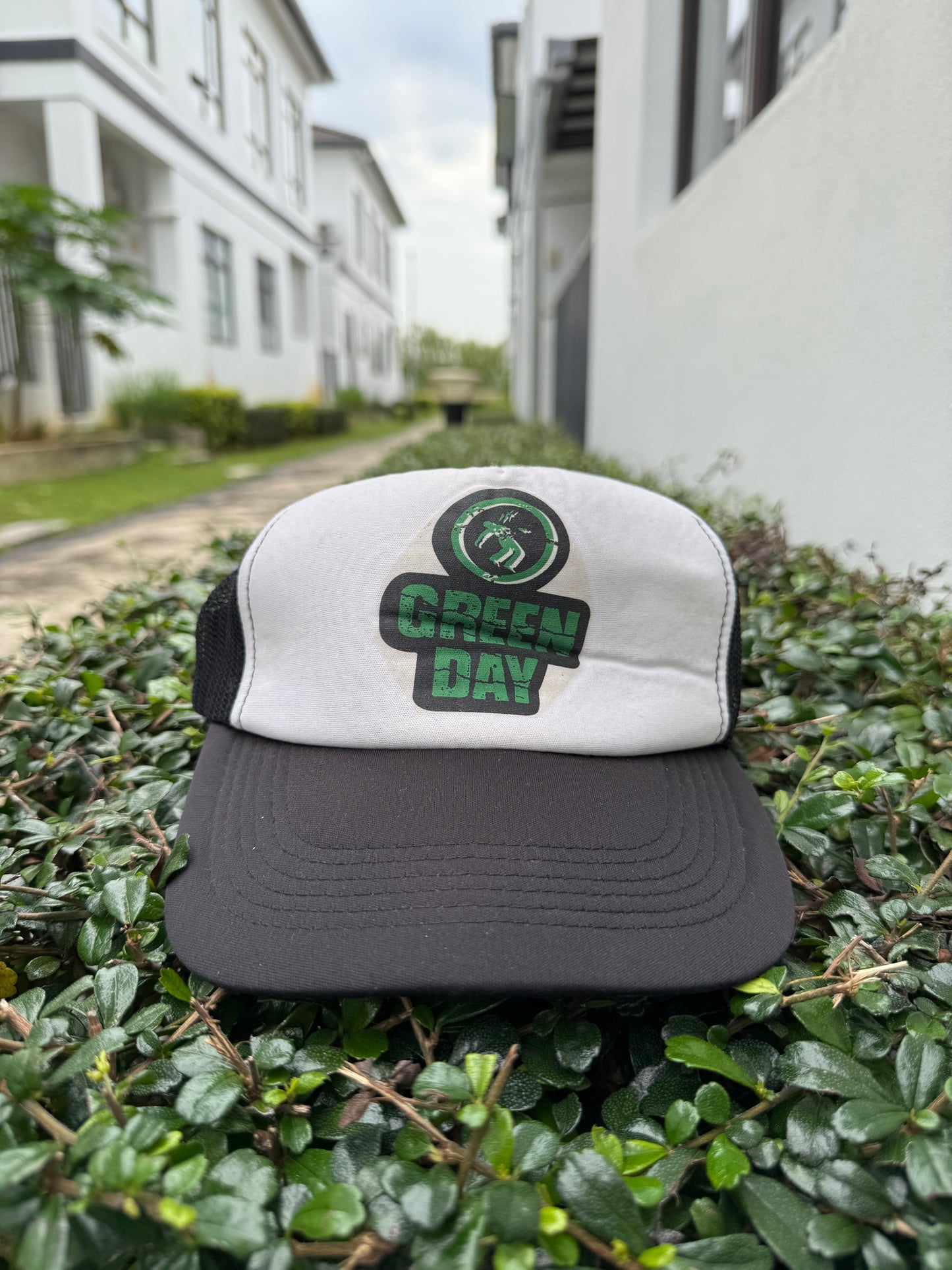 Vintage Green Day Trucker Cap