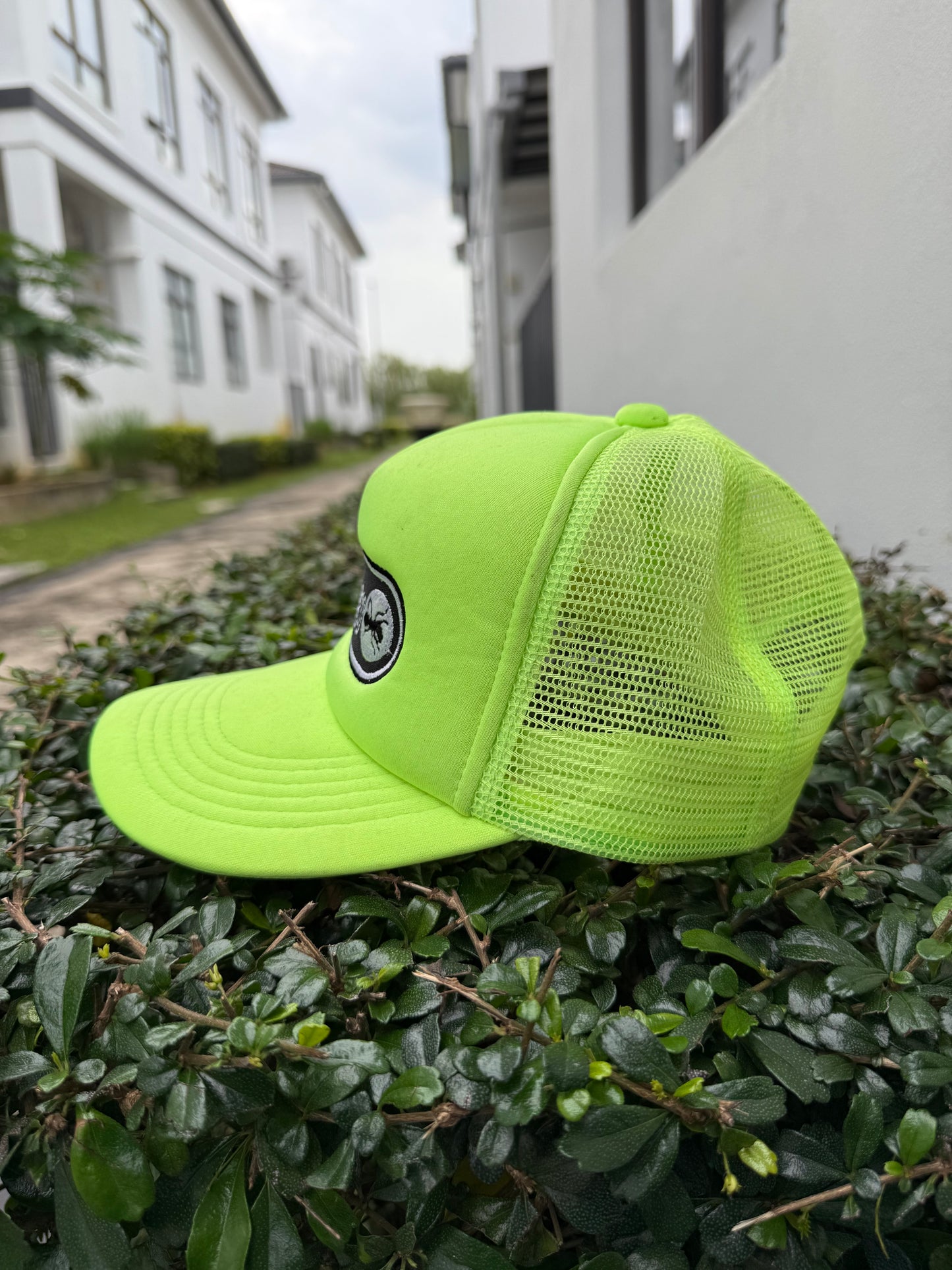 Vintage The Prodigy Band Neon Green Trucker Cap