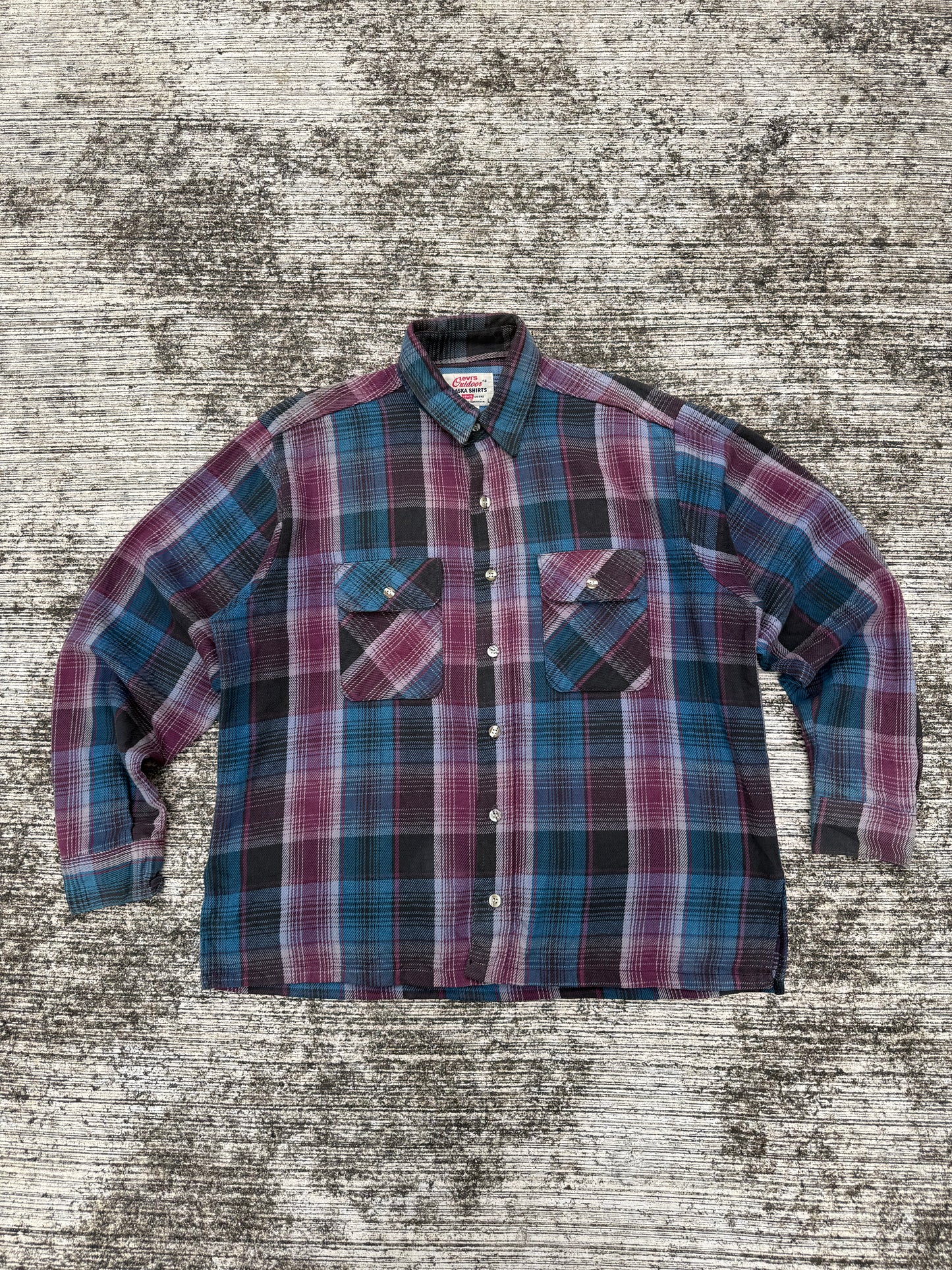 Vintage Levi’s Outdoor Alaska Flannel Shirt Made in USA