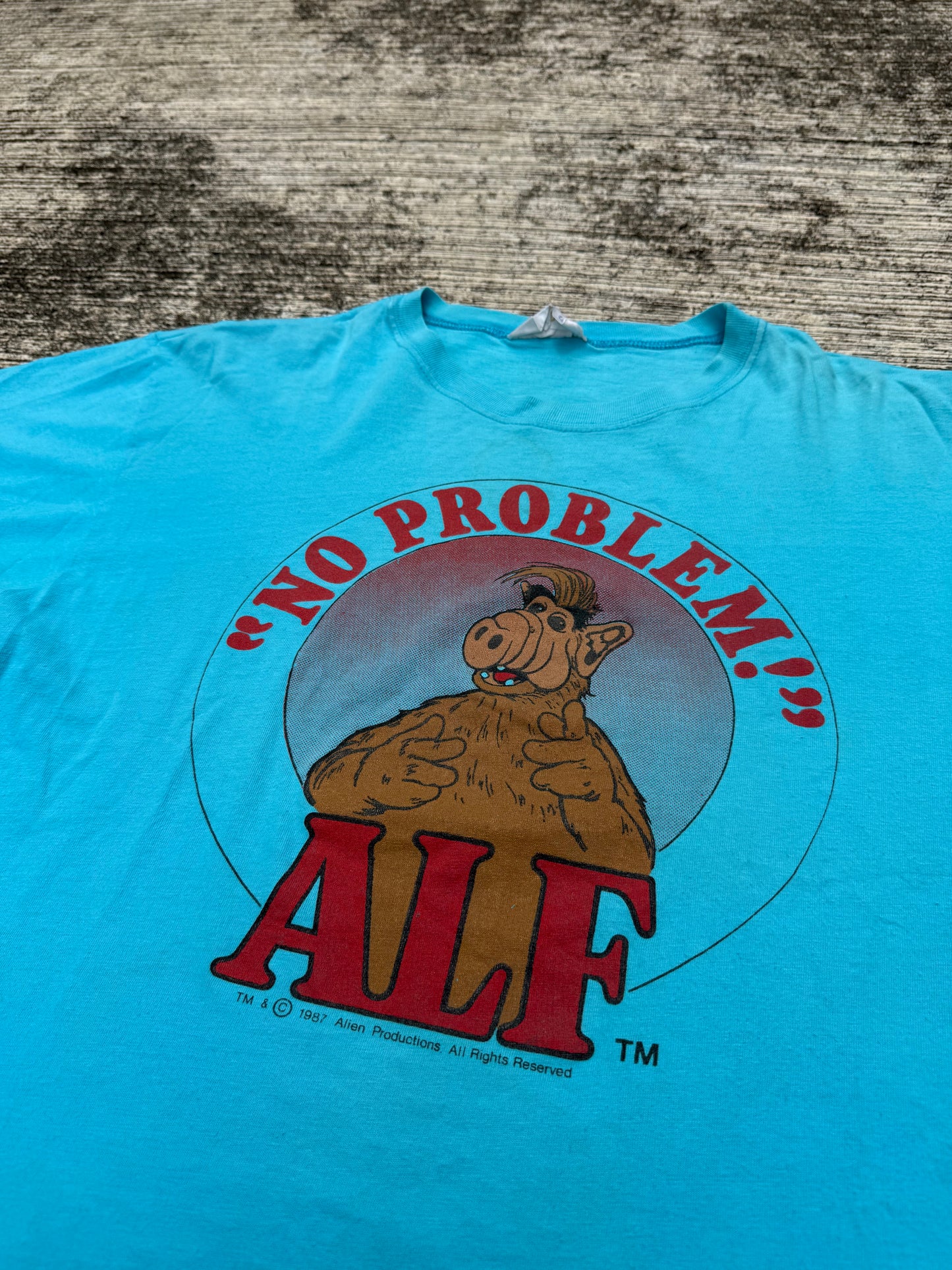 Vintage 1987 ALF “No Problem!!” T-Shirt