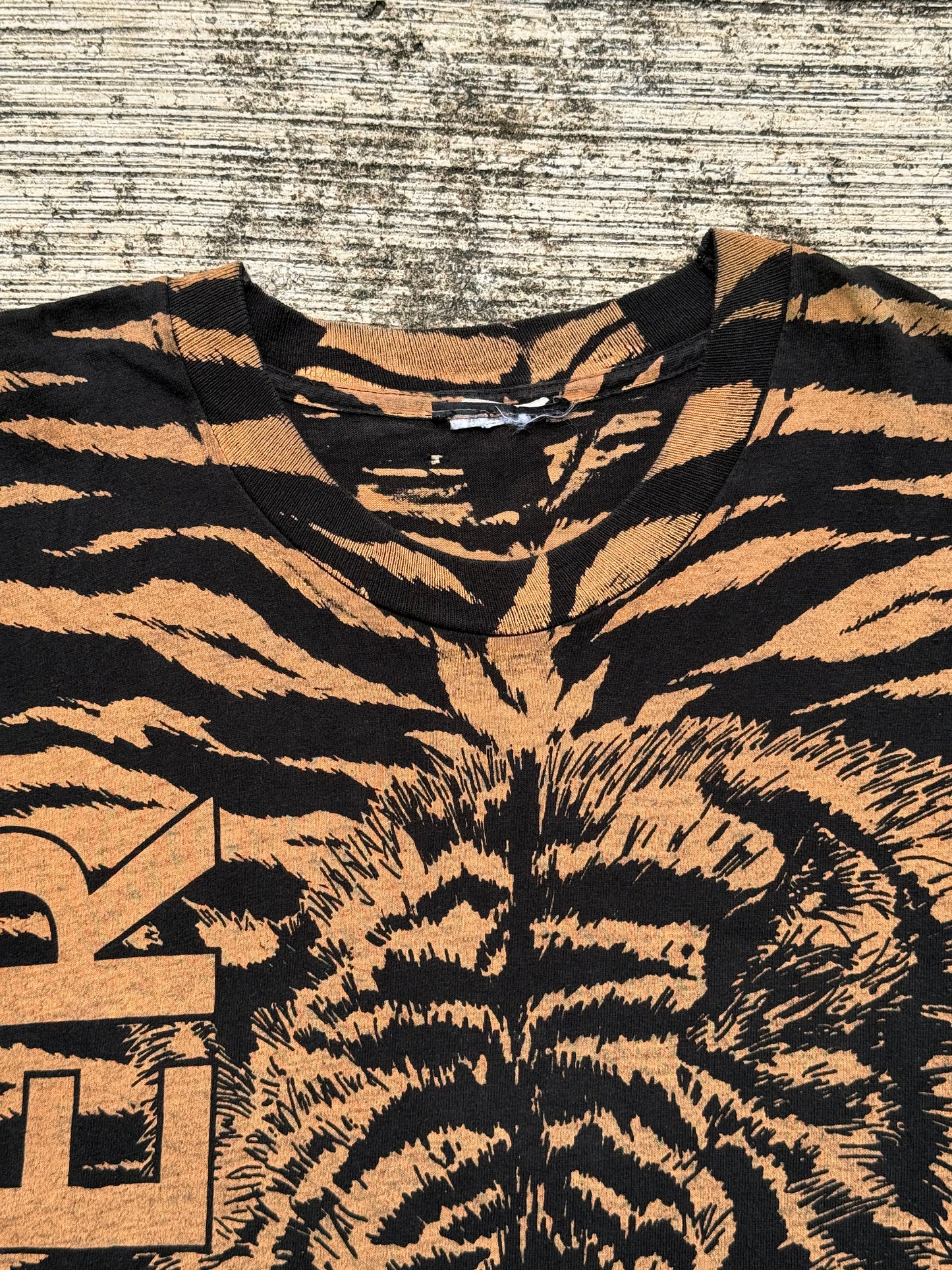 Vintage Tiger All Over Print T-Shirt