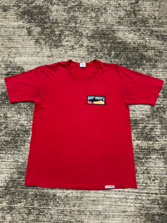 Vintage 90s Crazy Shirts Hawaii Florida Shark Tee