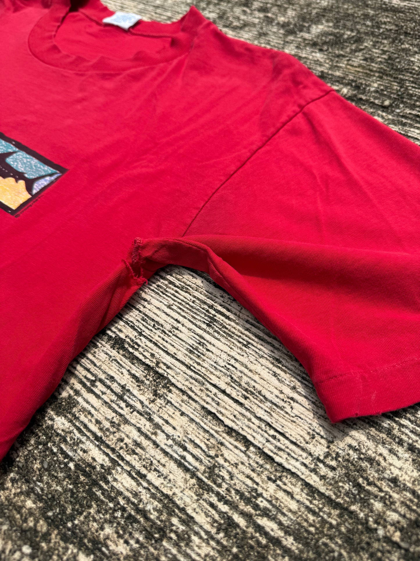 Vintage 90s Crazy Shirts Hawaii Florida Shark Tee