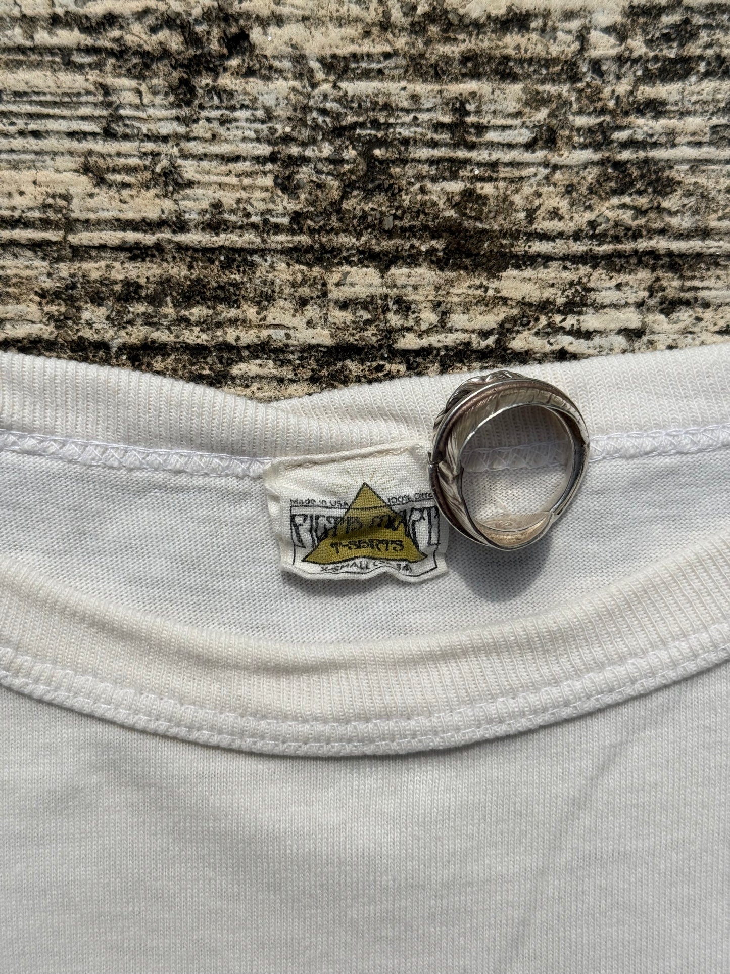 Vintage 1970s Fight Mart Protest Graphic Tee