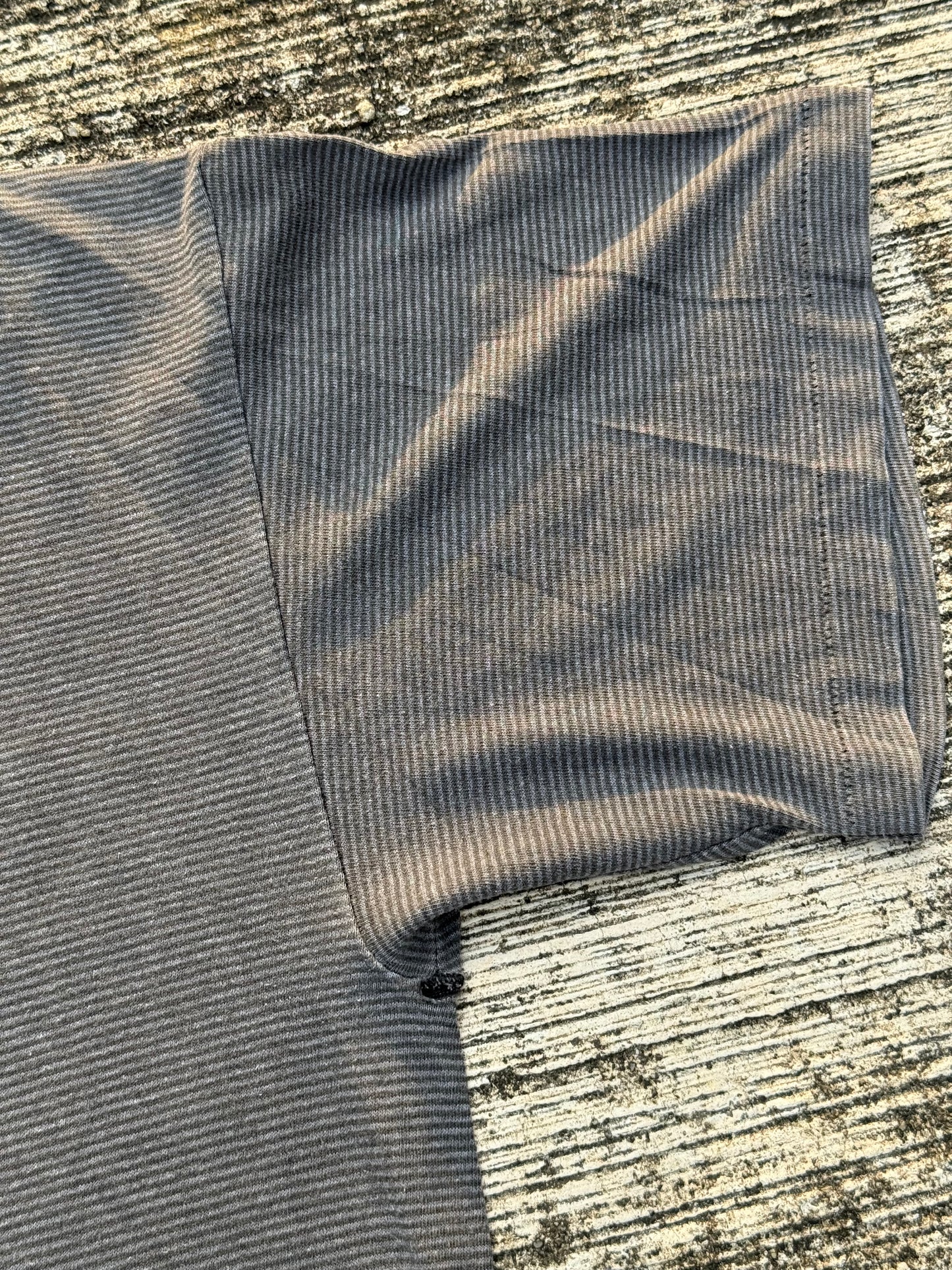 Vintage 1980s Miller Striped T-Shirt