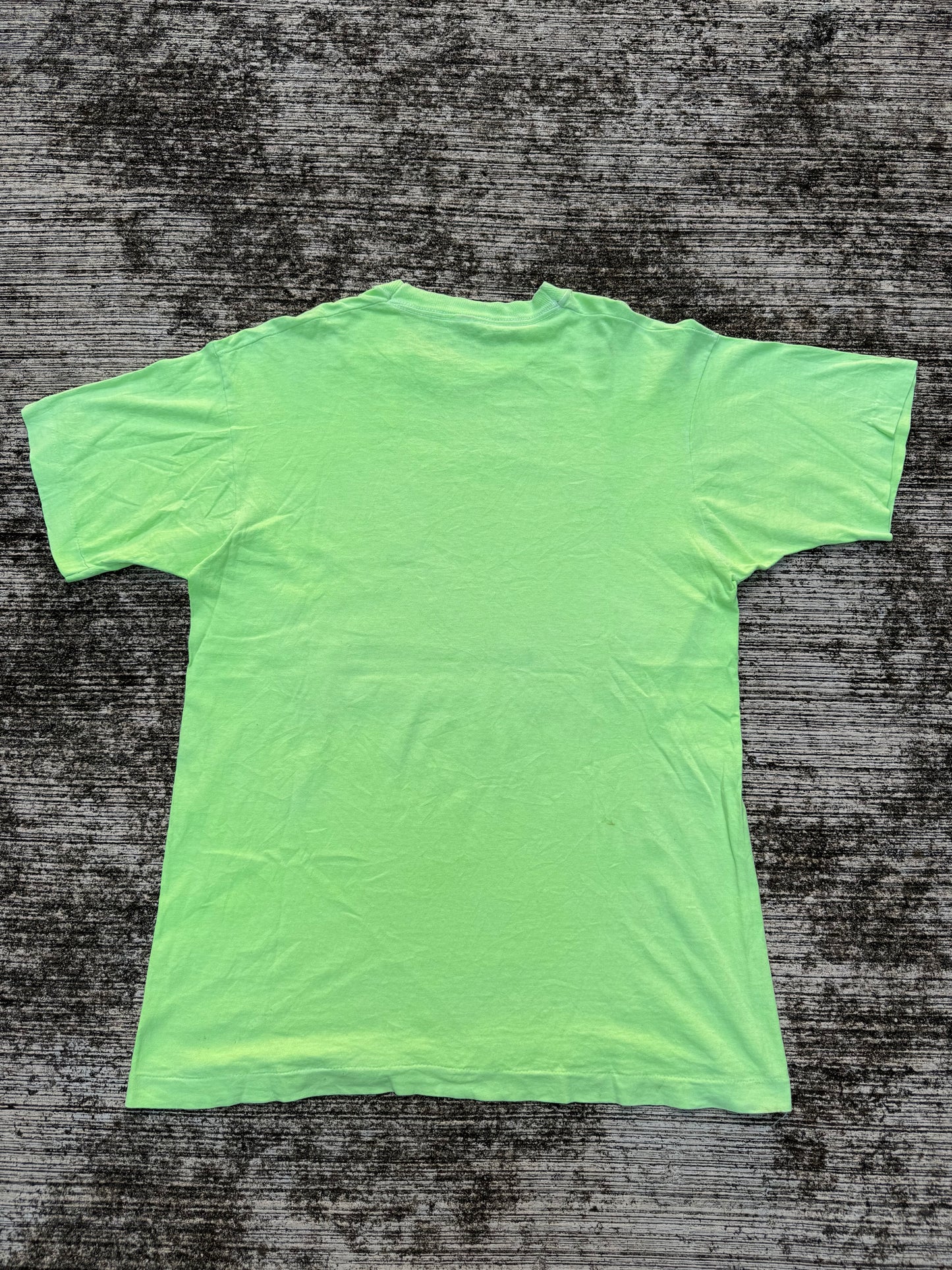 Vintage 1989 University of Washington Huskies Neon Tee