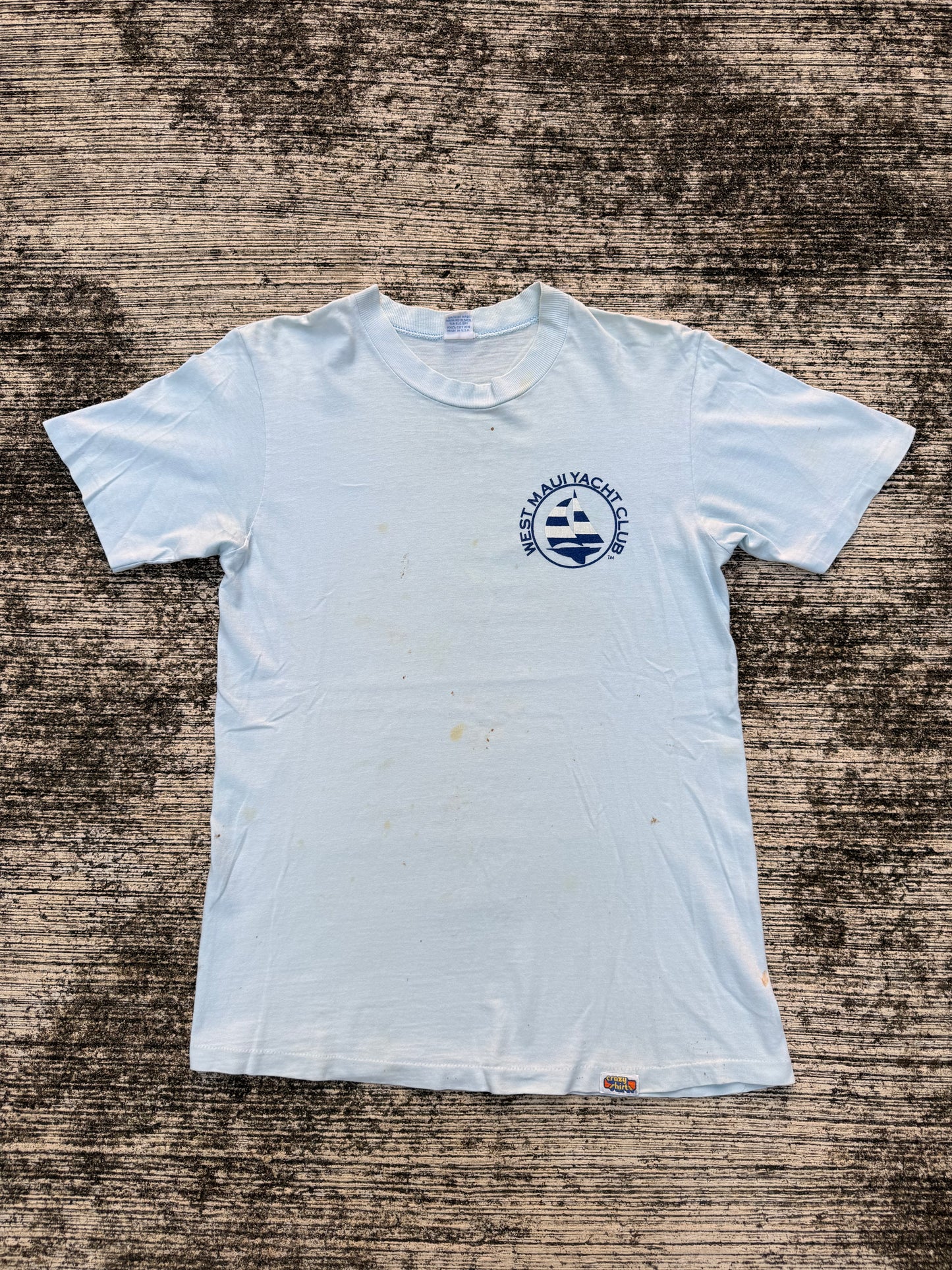 Vintage 1980s West Maui Yacht Club Tee – Crazy Shirts Hawaii