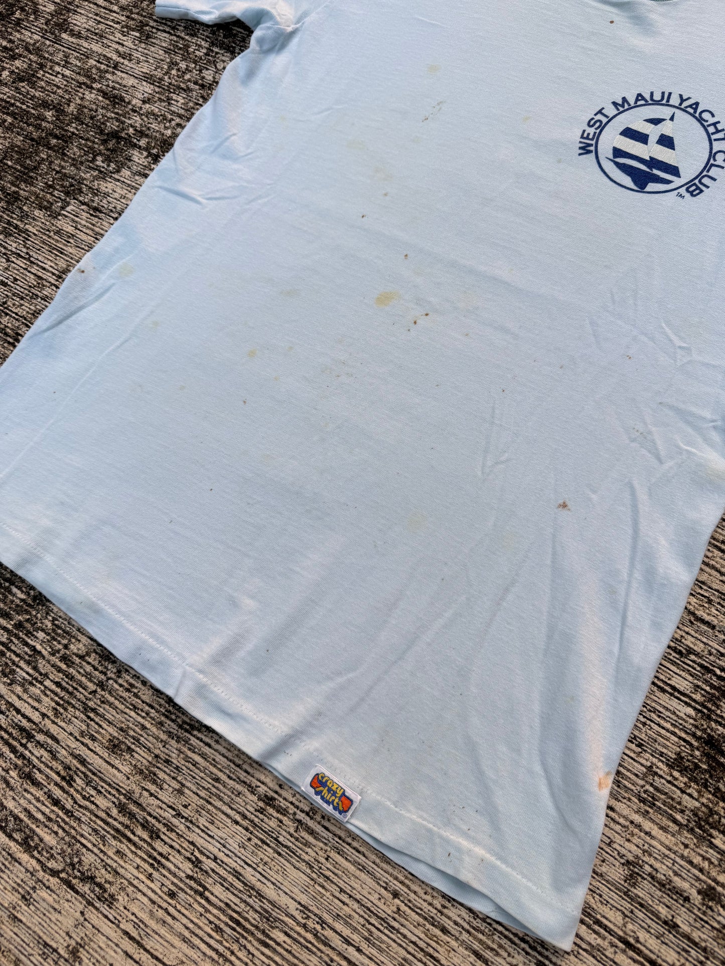 Vintage 1980s West Maui Yacht Club Tee – Crazy Shirts Hawaii