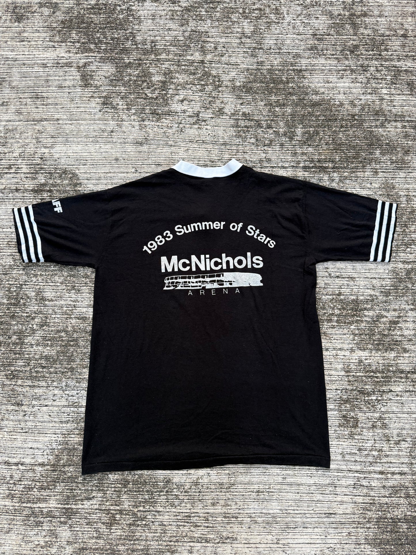 Vintage 1983 McNichols Arena Summer of Stars Staff Jersey Tee – TTS Technical Theatre & Staging