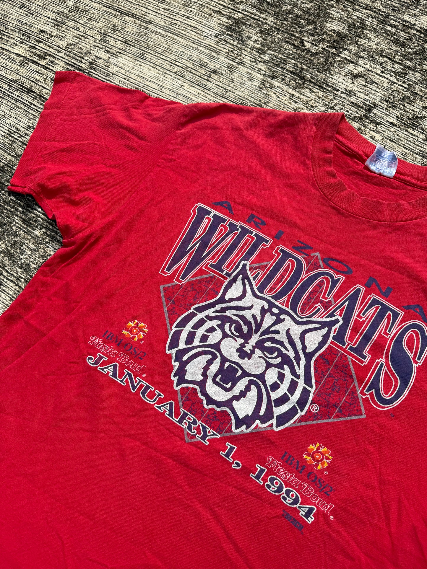 Vintage 1994 Arizona Wildcats Rose Bowl Tee