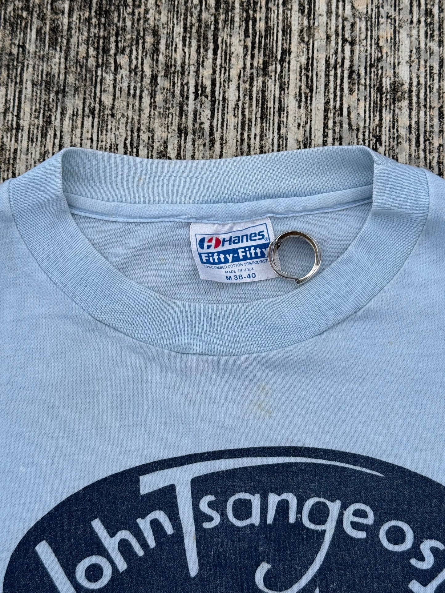 Vintage 1980s John Tsangeos II Jeweler Tee