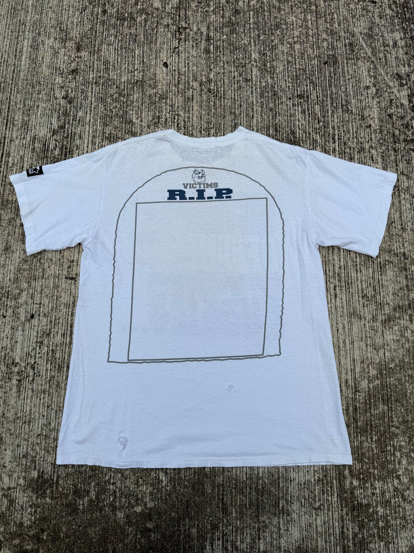 Vintage Victims of the Huskies Starter Tee 90s College Sports Graphic