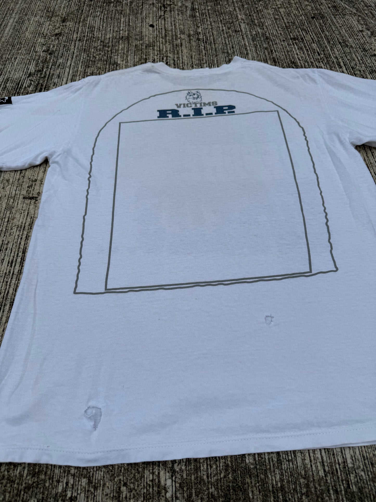 Vintage Victims of the Huskies Starter Tee 90s College Sports Graphic