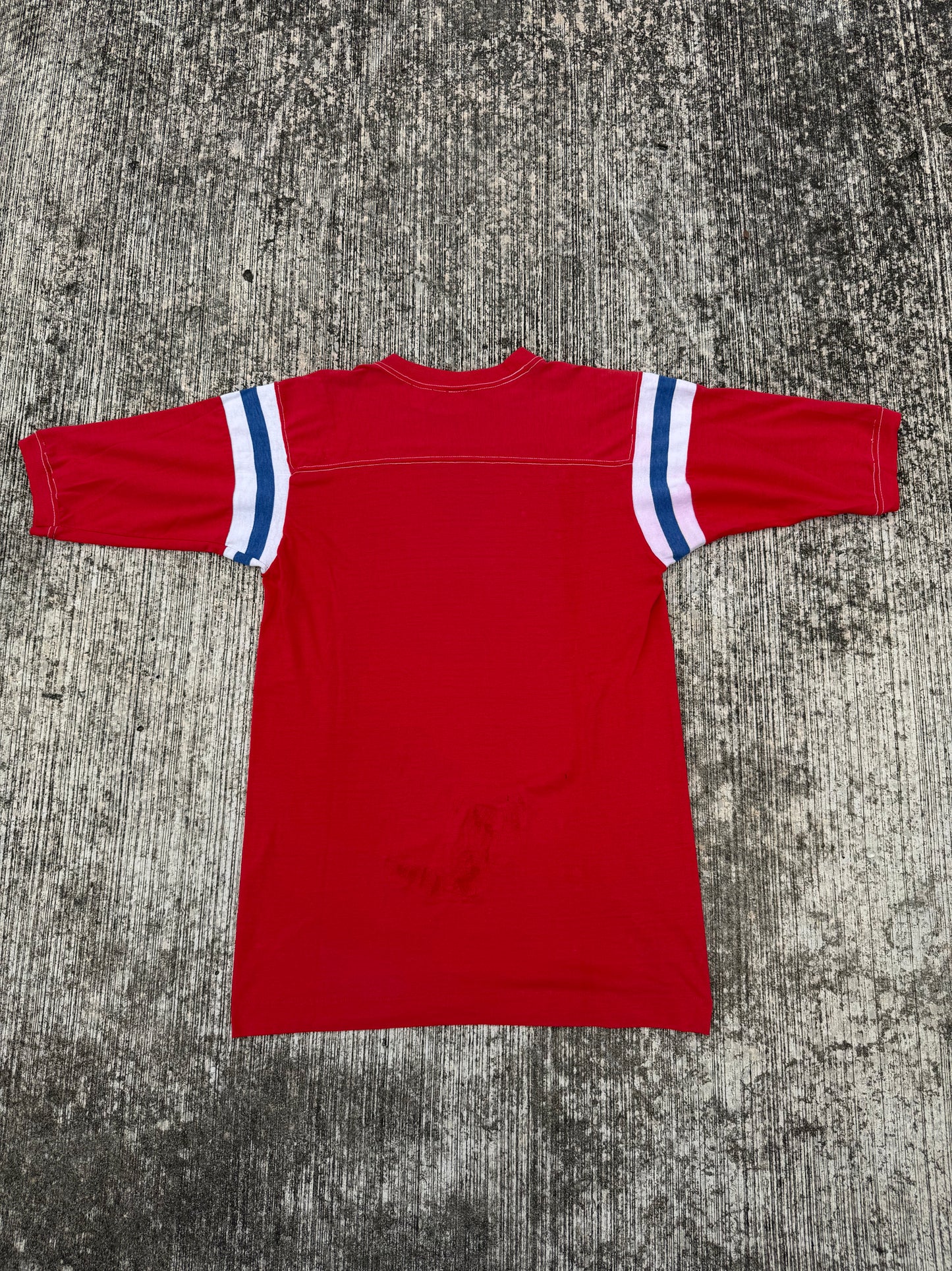 Vintage 70s Fisher Service Company Football Tee
