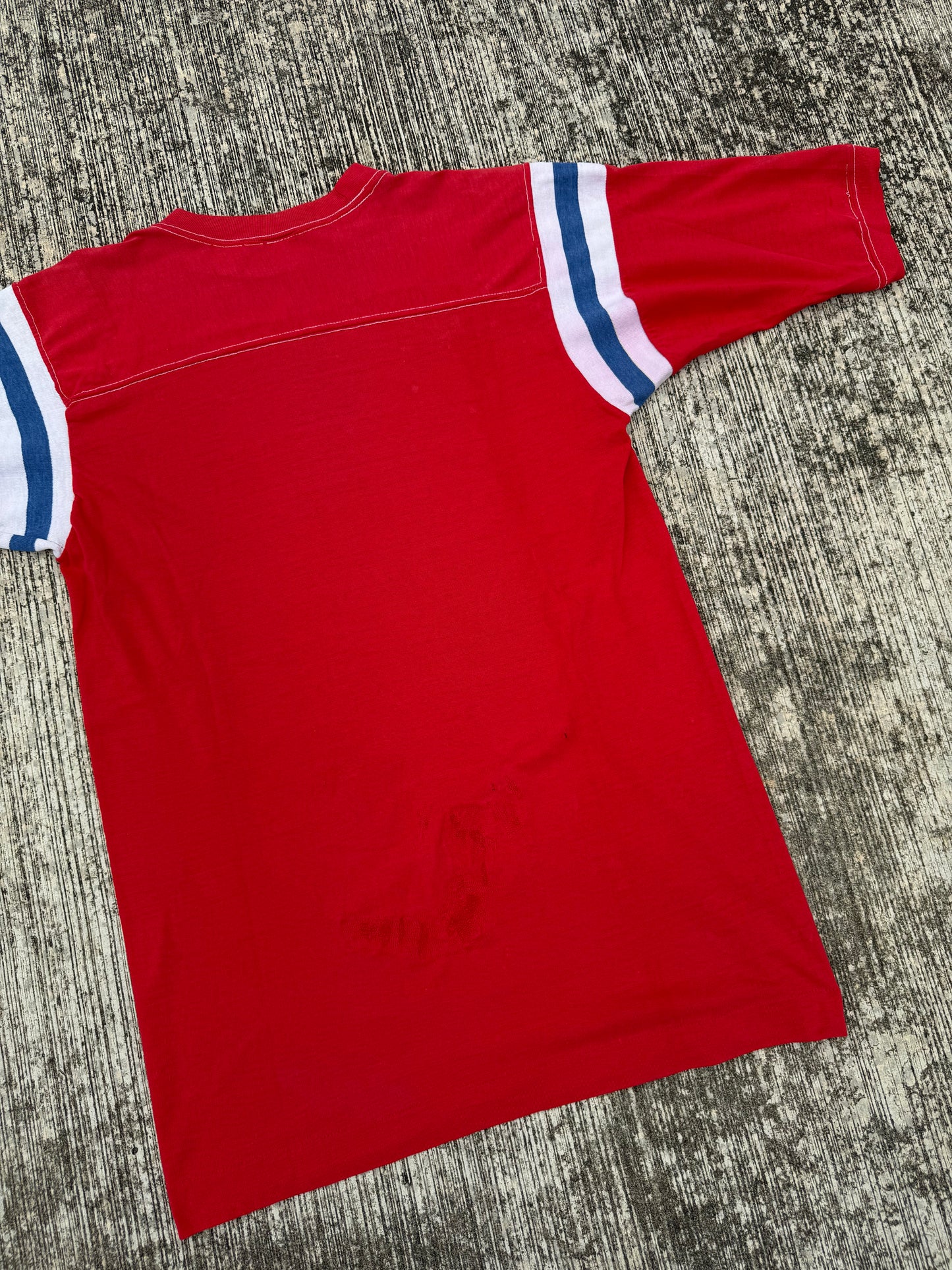 Vintage 70s Fisher Service Company Football Tee