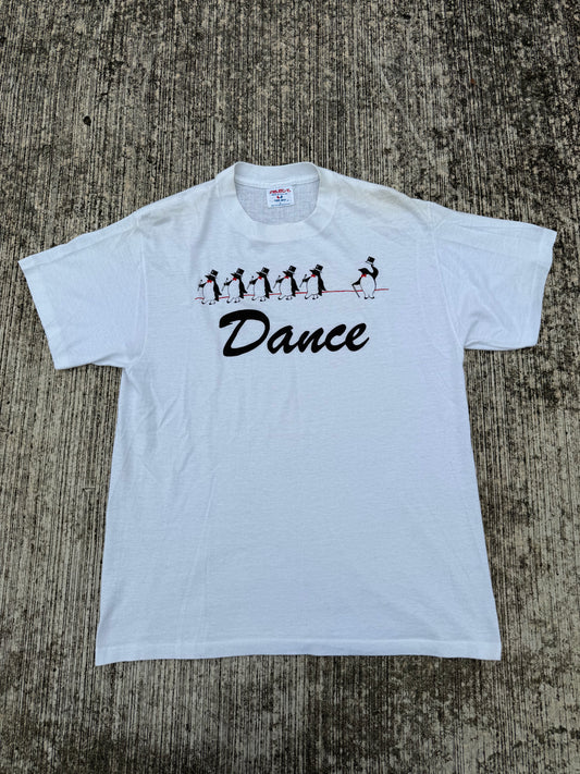 Vintage 80s “Dance Penguins” Tee