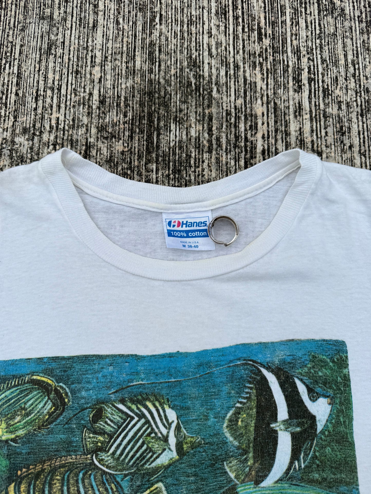 Vintage 90s Hanes “Sea Green Paradise” Ocean Tee