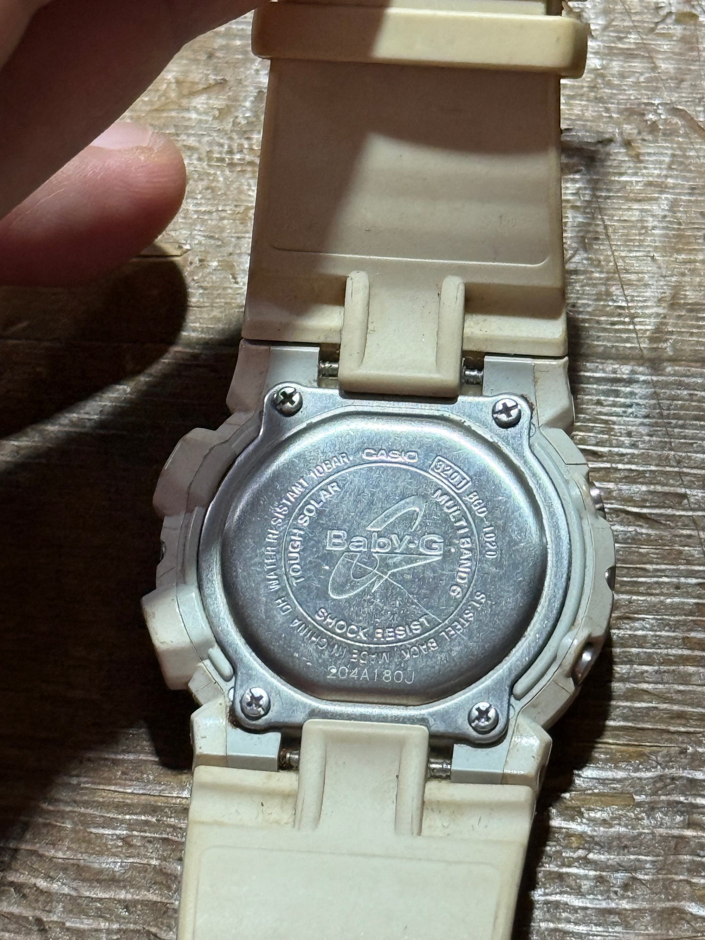 Casio Baby G Tough Solar Watch Junk Not Working For Parts