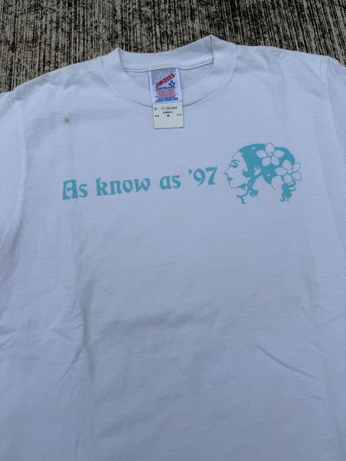Vintage 90s As Know As ’97 Jerzees Tee