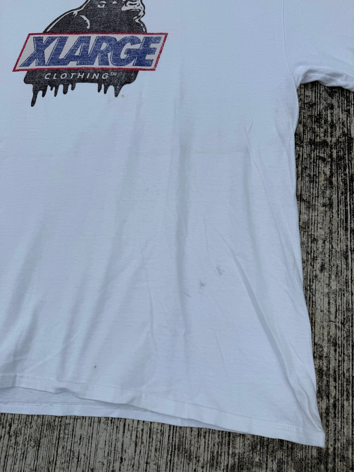 X-Large Gorilla Logo Drip Print Tee