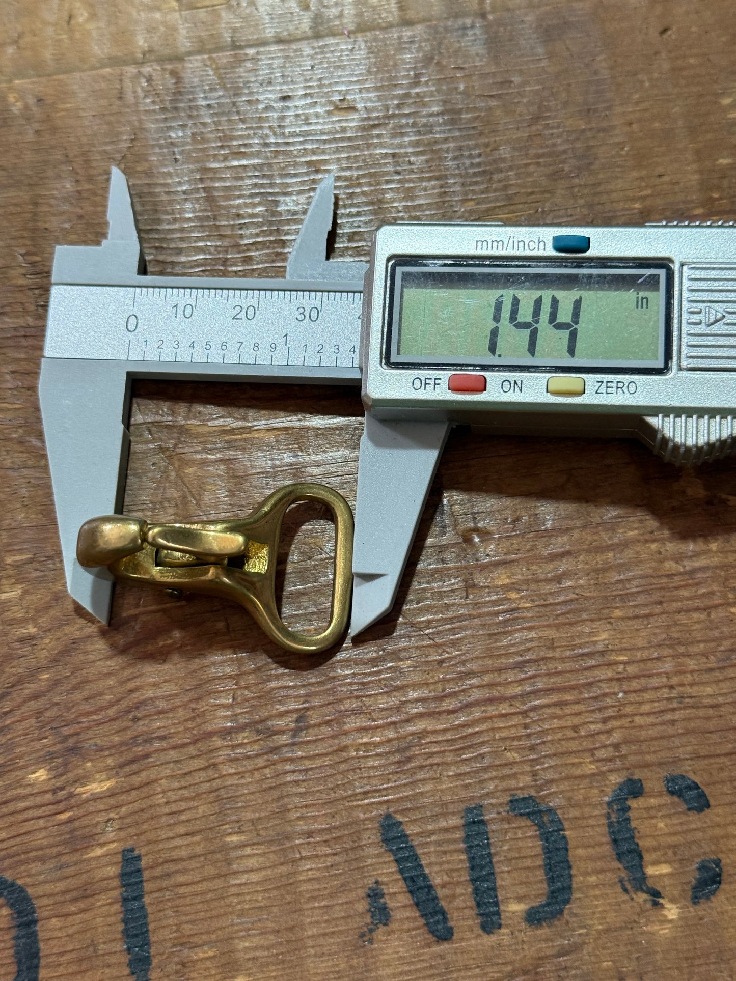 Vintage Brass Trigger Snap Hook Swivel Clip Small Key Holder Bag Hardware