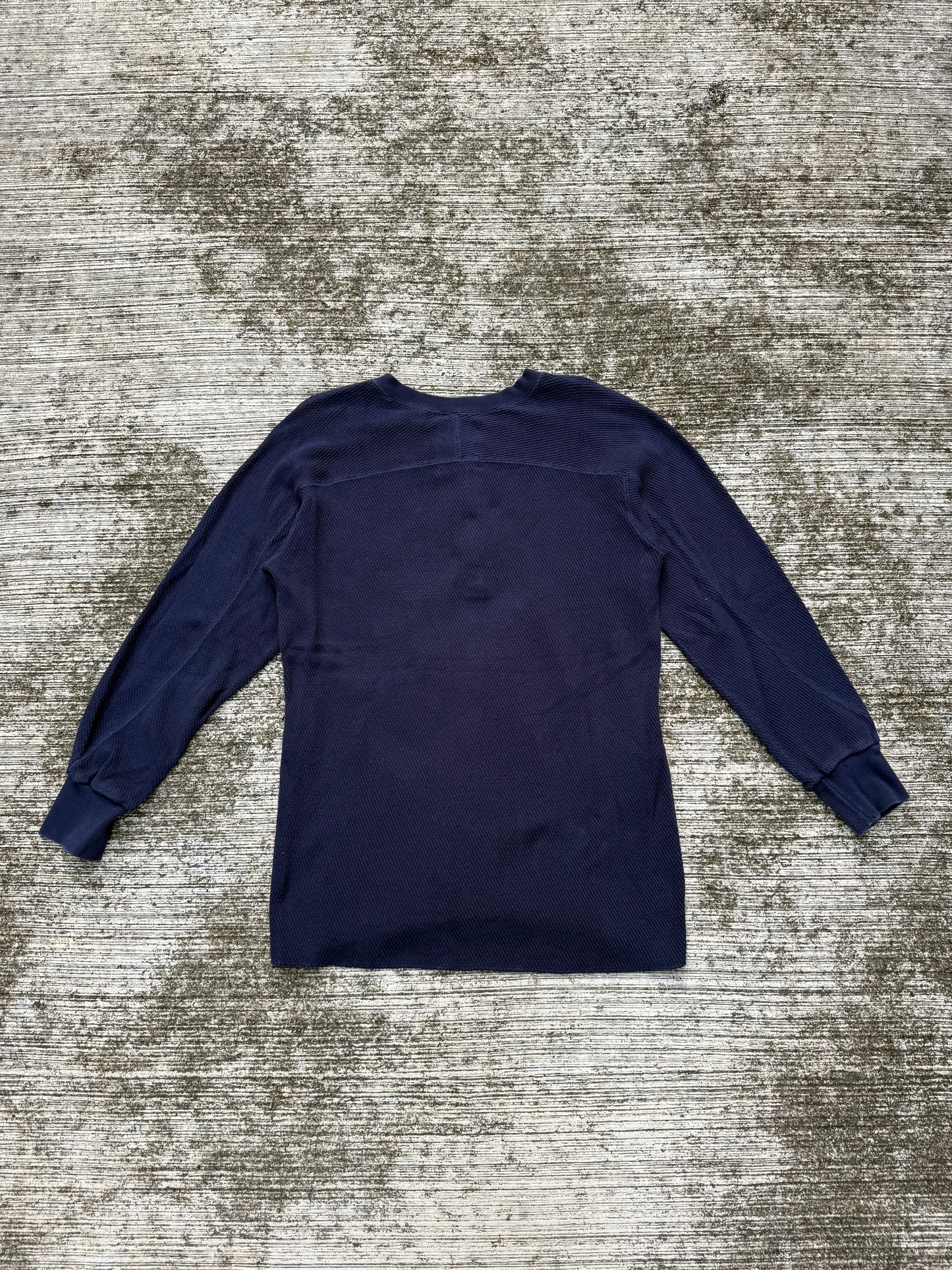 Houston Inspector Military Style Longsleeve Navy Blue Thermal Wear